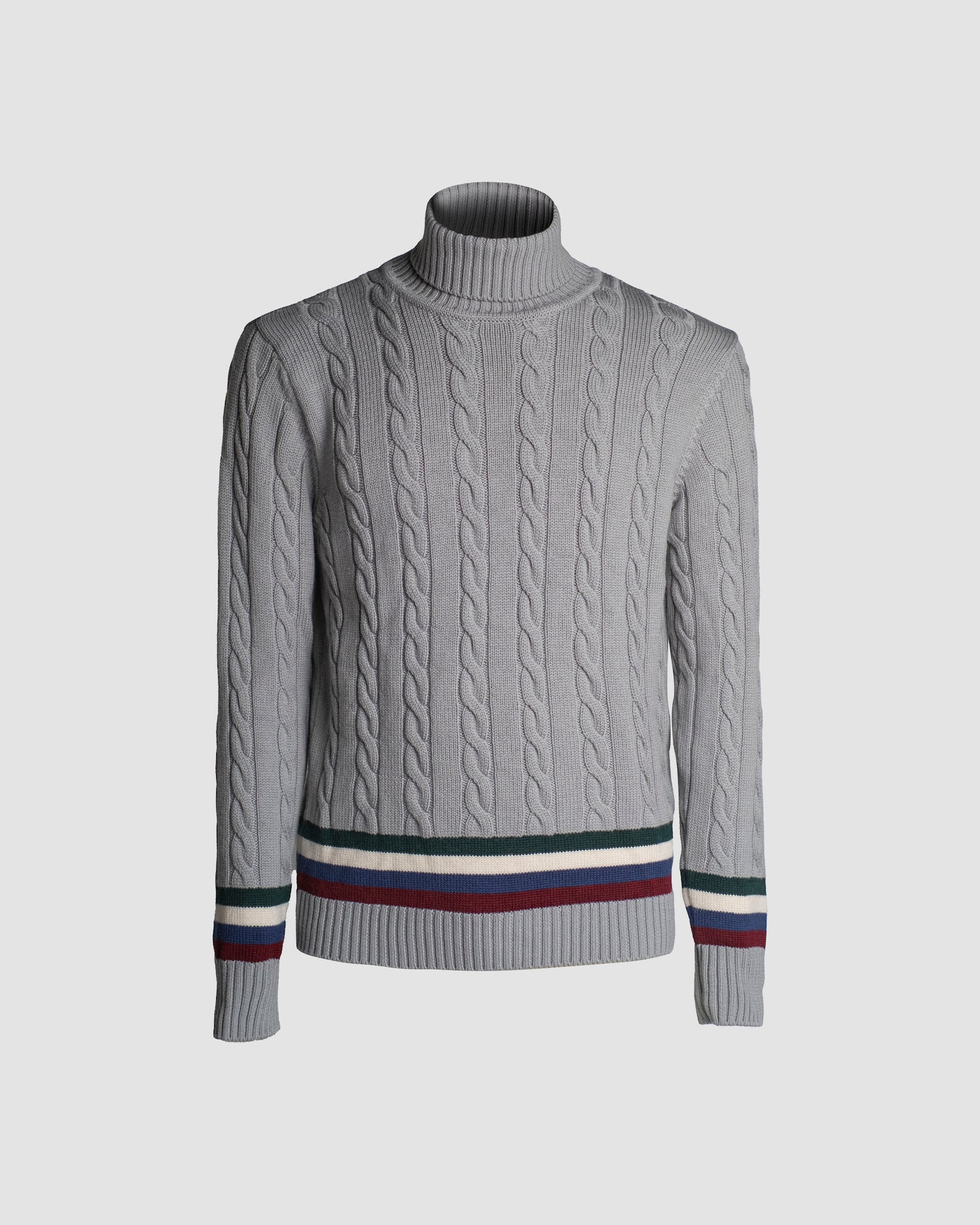 TRECCIONE COLLO ALTO Grigio Dalmut