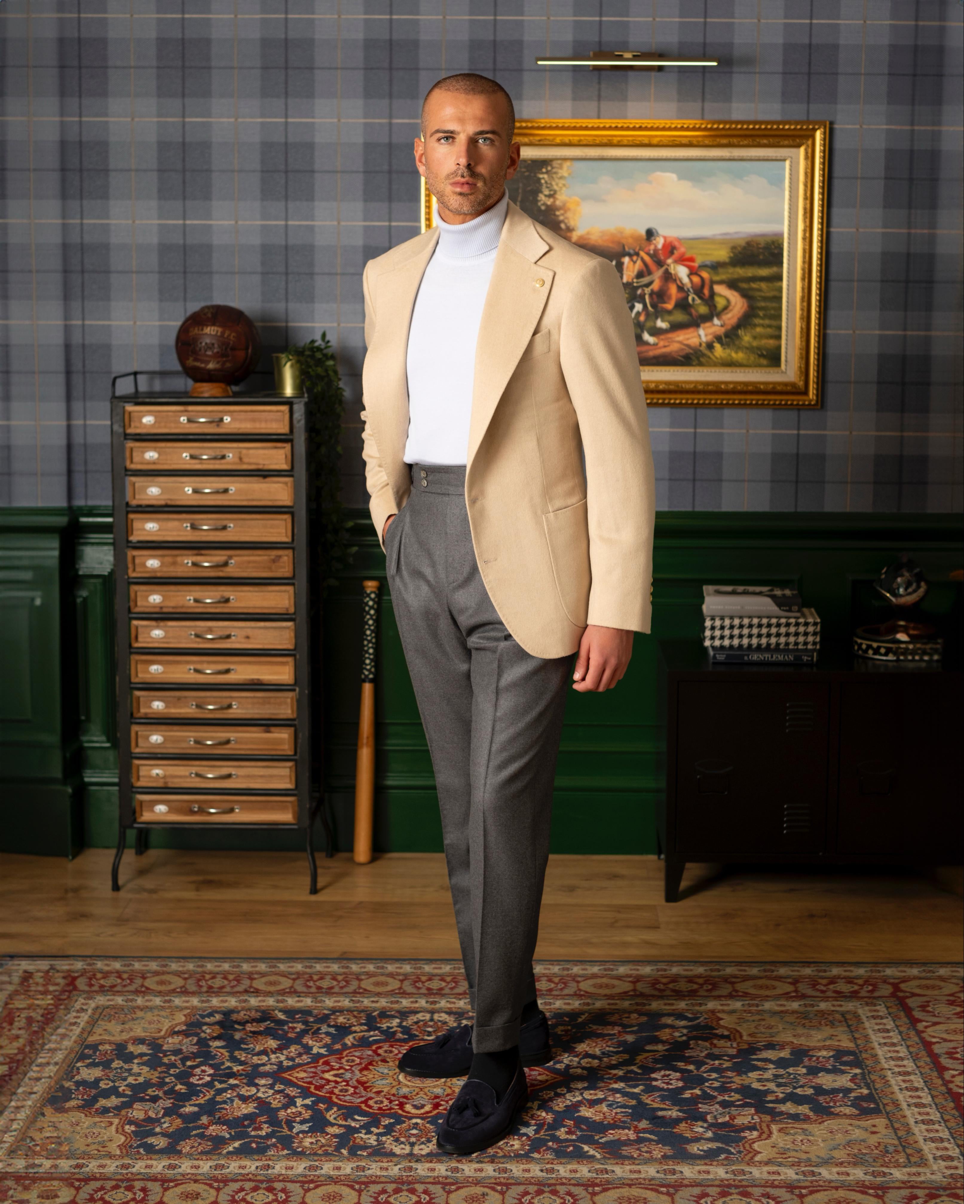 Pantaloni Oia Grigio