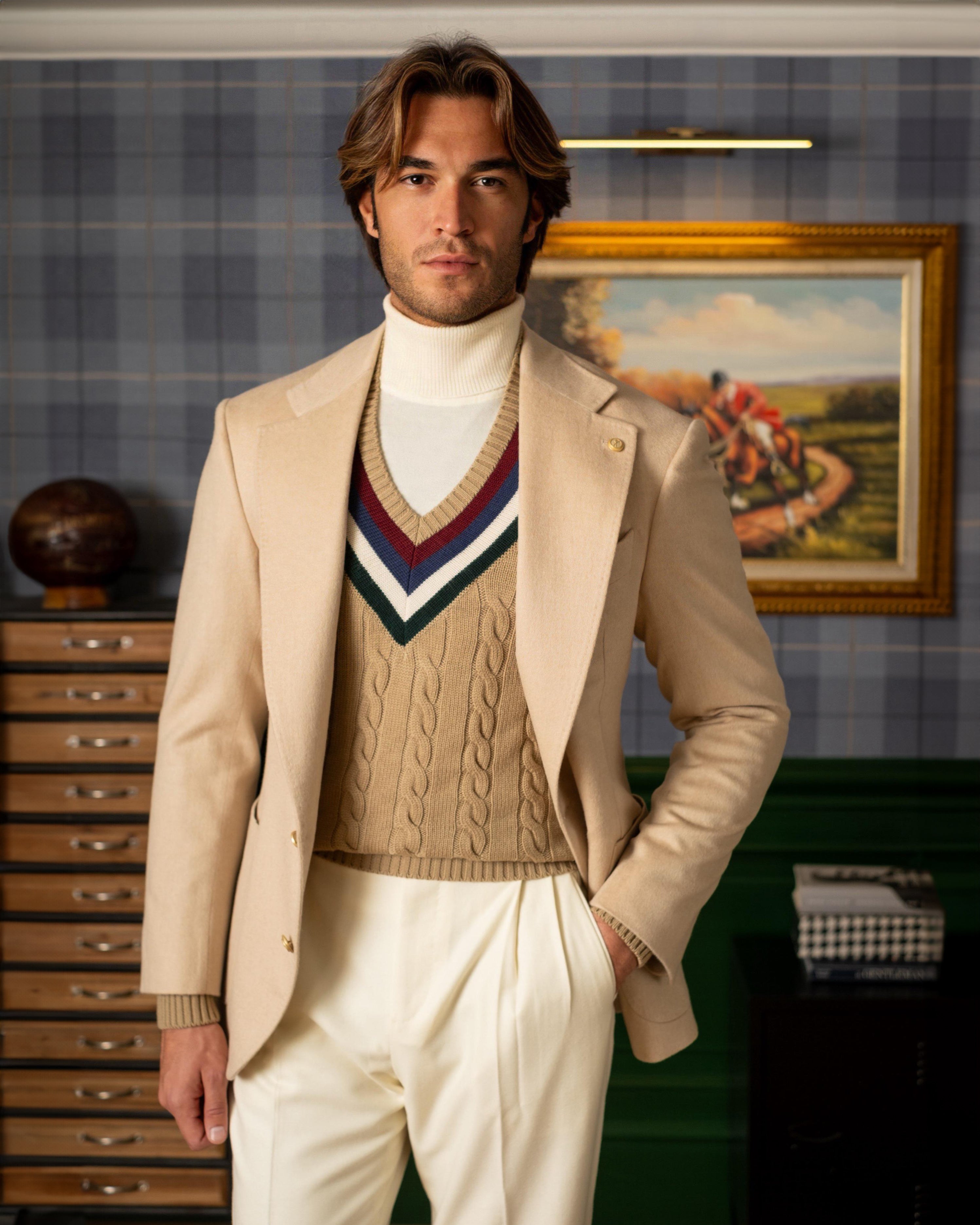 Cricket Jumper Camel