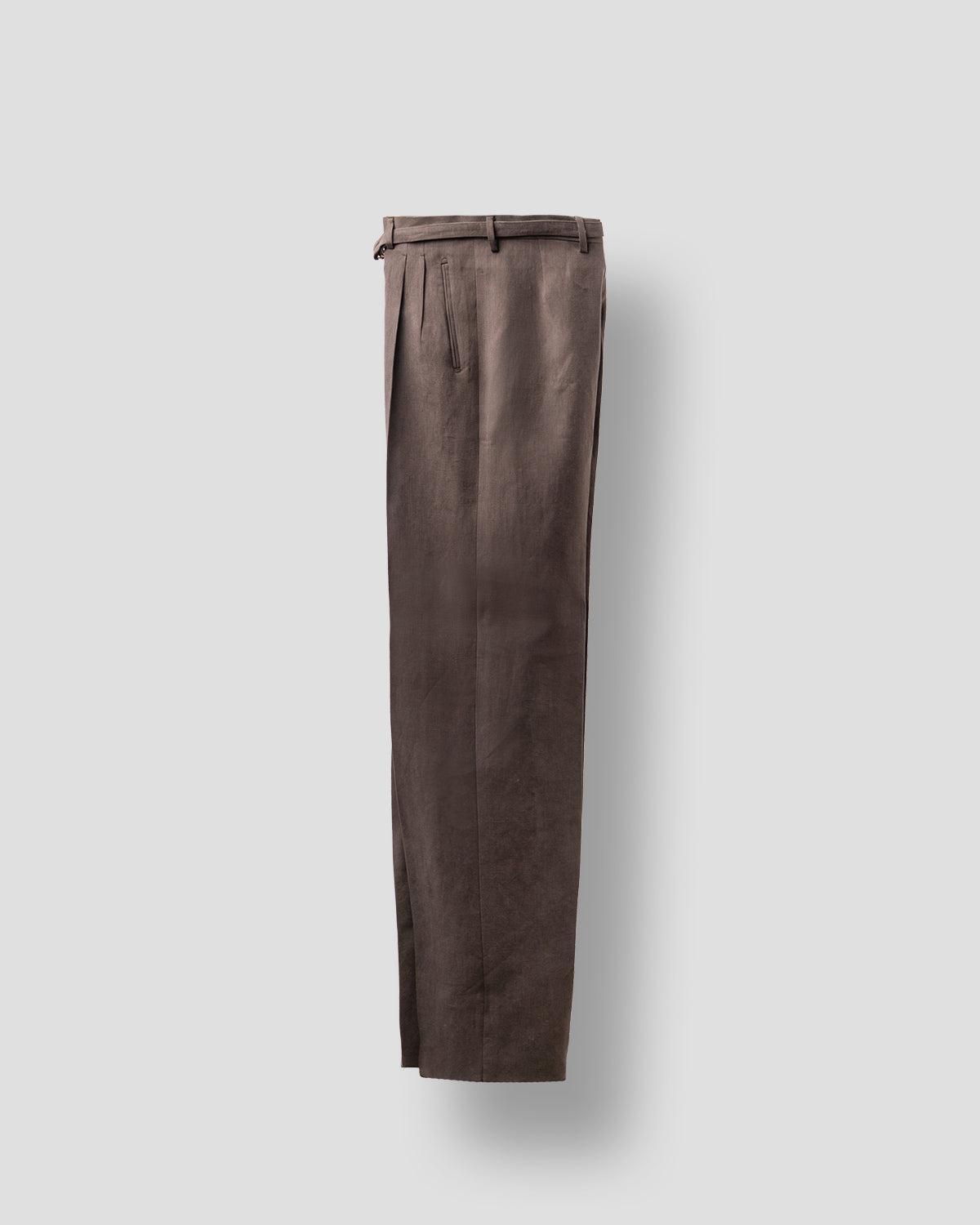 Pantaloni Belted O Marroni