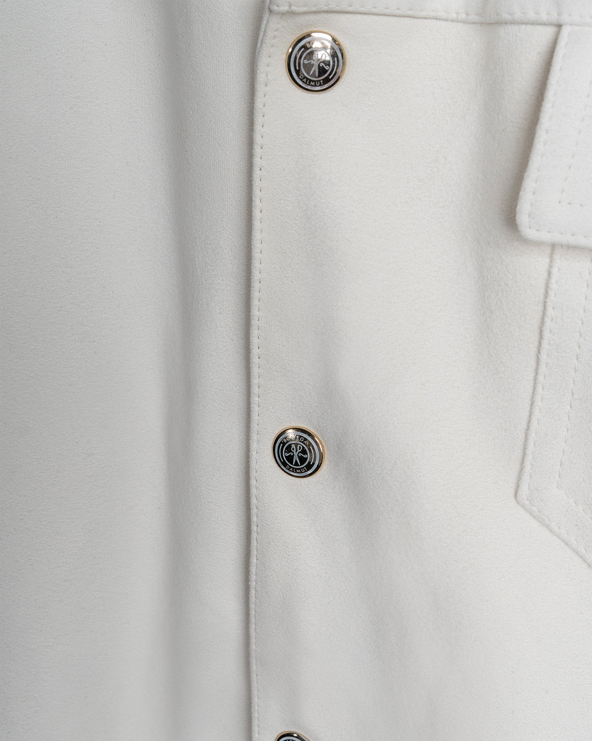 Camicia Board Camoscio Bianca