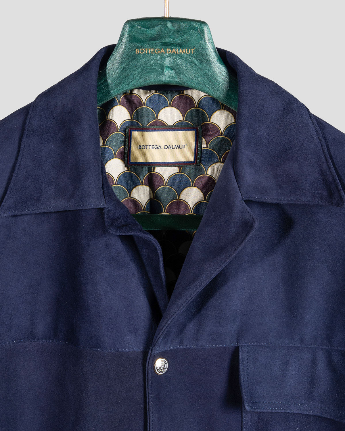 Camicia Board Camoscio Blu