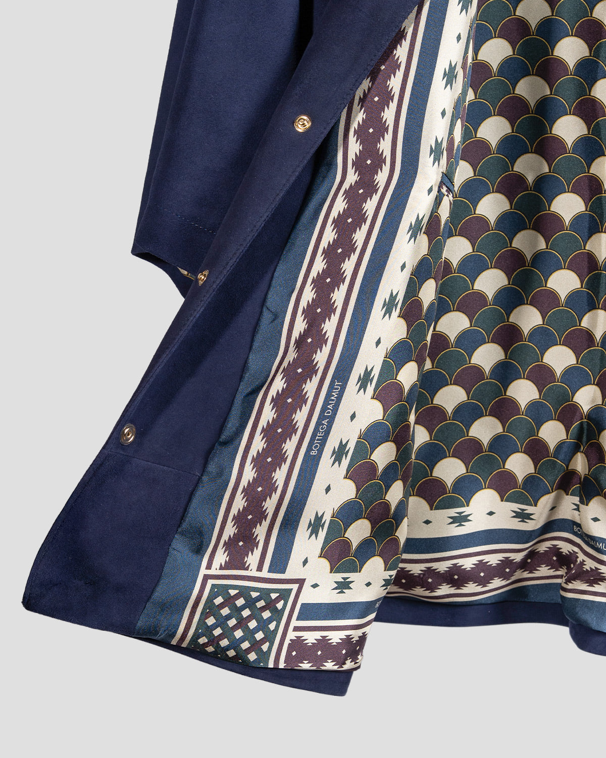 Camicia Board Camoscio Blu