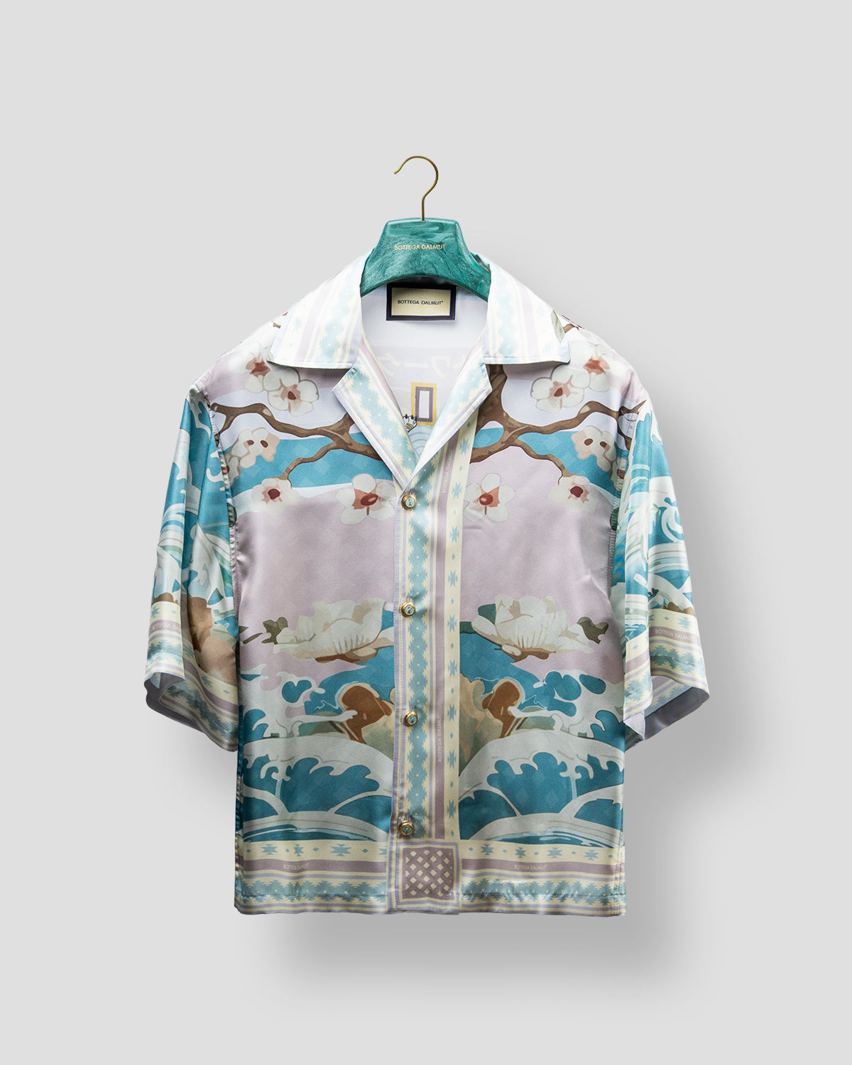 Camicia Bowling Tiger Pastel
