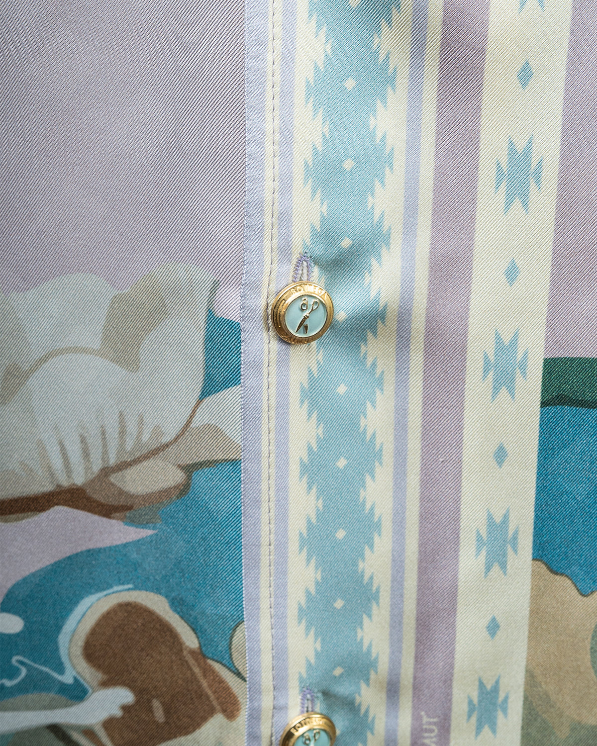 Camicia Bowling Tiger Pastel