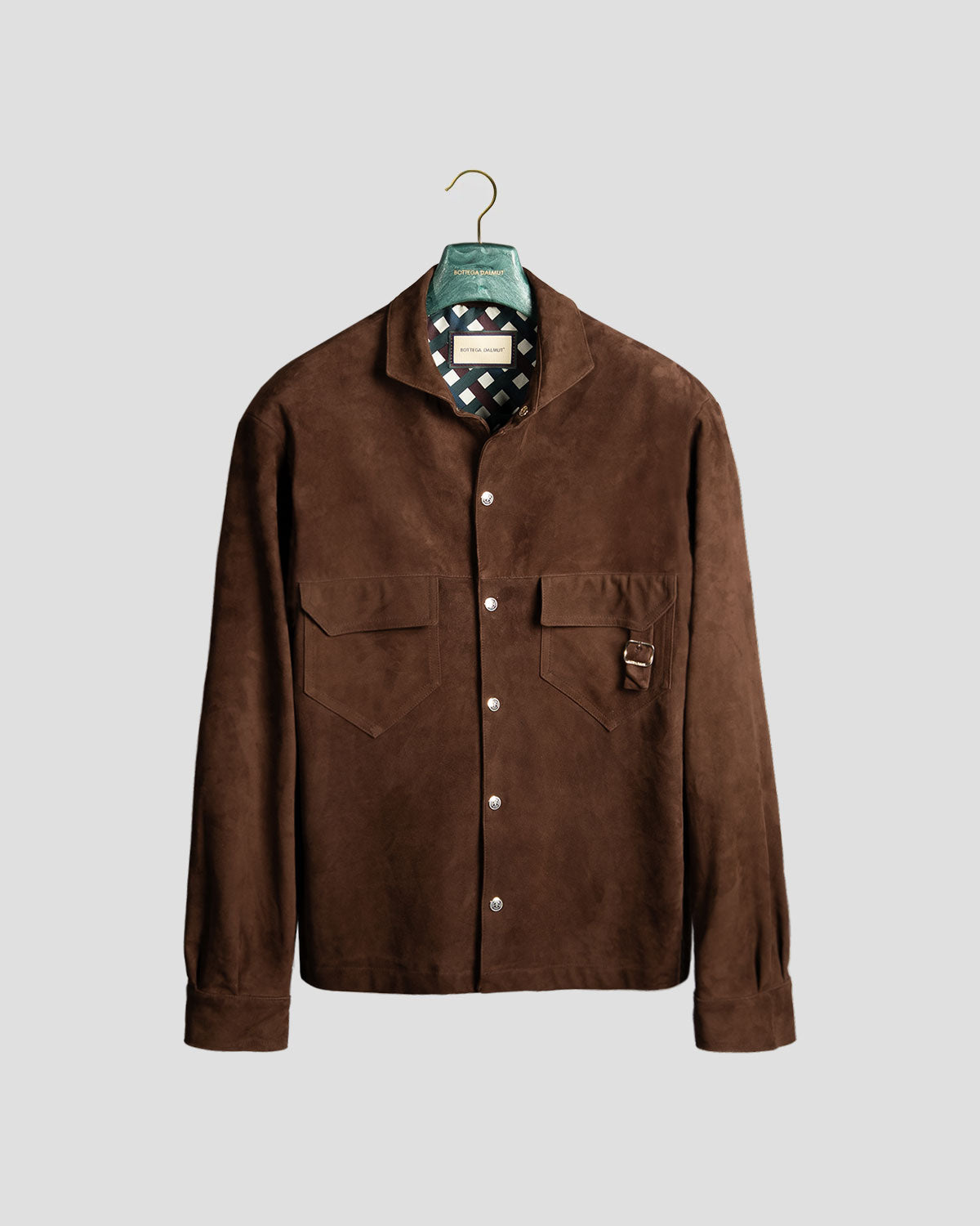 Overshirt Safari Camoscio Moro
