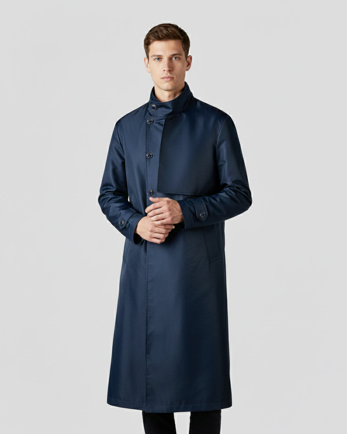 Trenchcoat Doppiopetto Reyn Blue