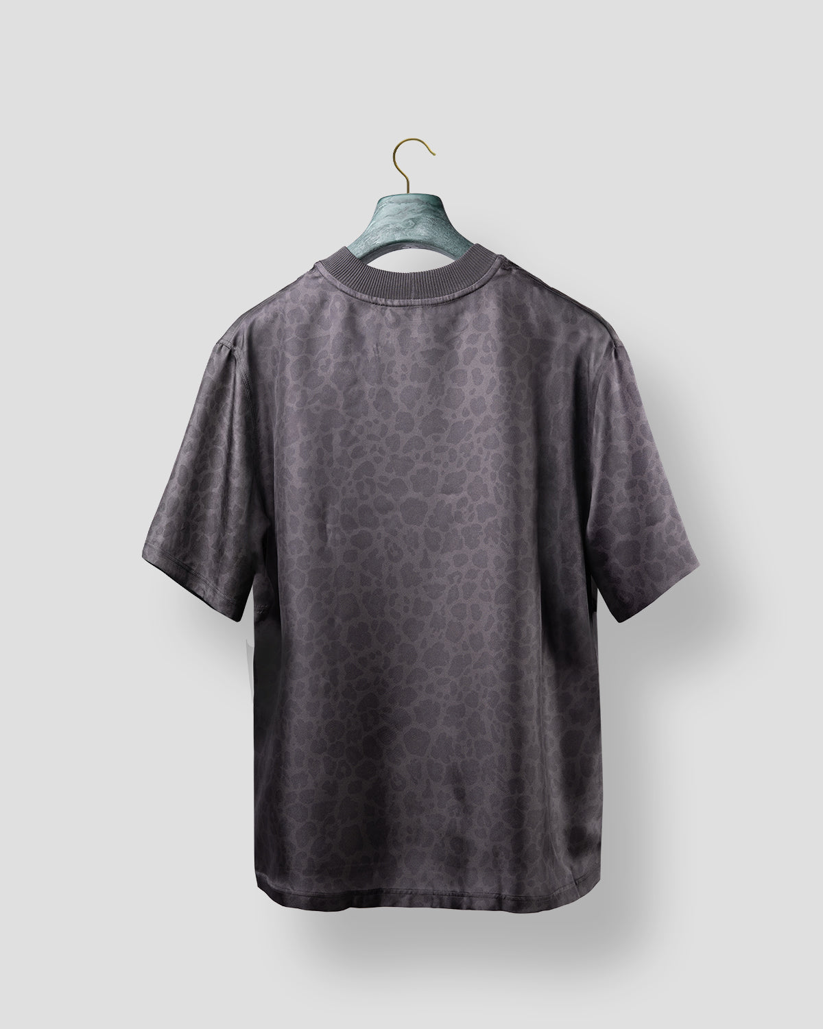 T-Shirt Over Animalier Antracite