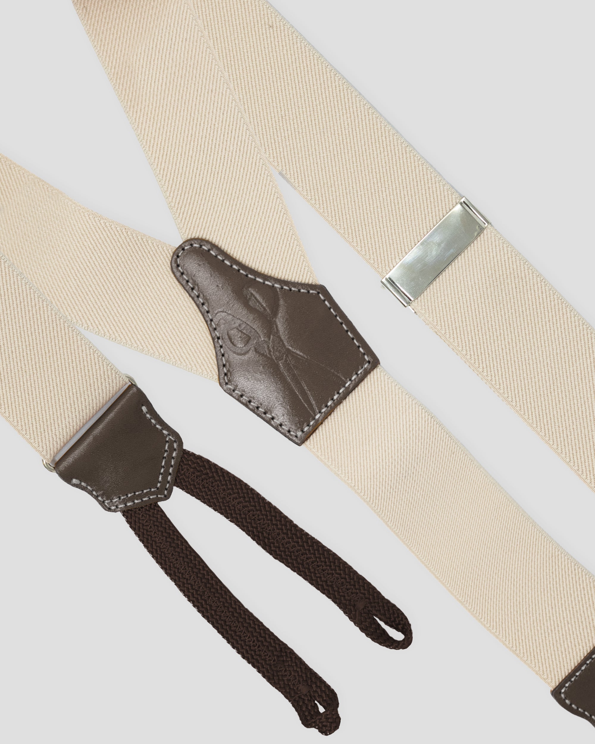Bretelle Beige/Marrone