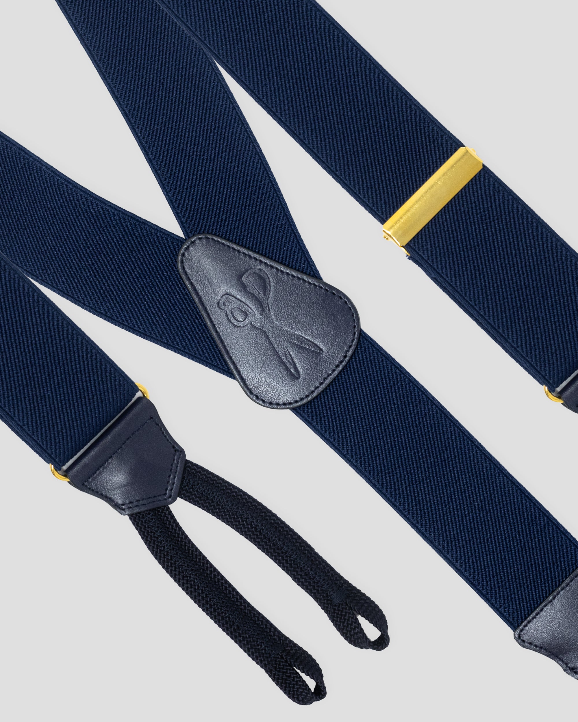Bretelle Blu/Oro