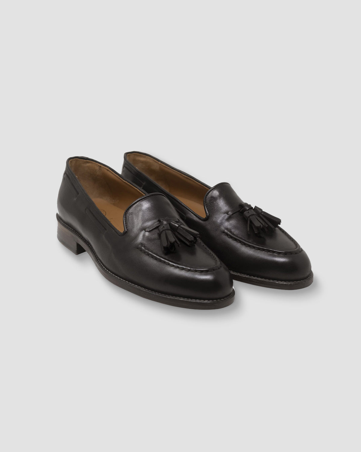 BUTTERFLY LOAFER IN BROWN LEATHER