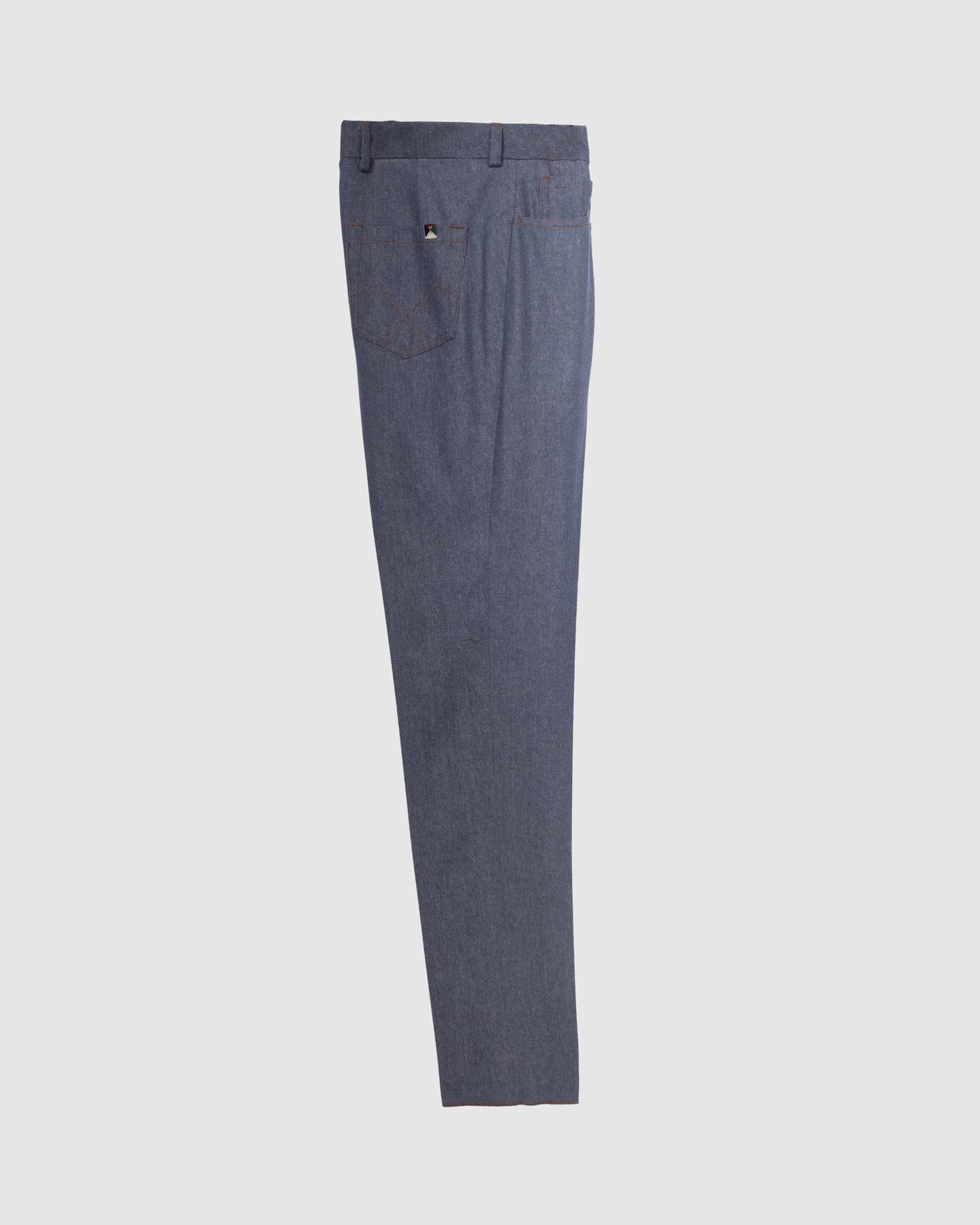 Pantalone Denim 5 Tasche in Lana