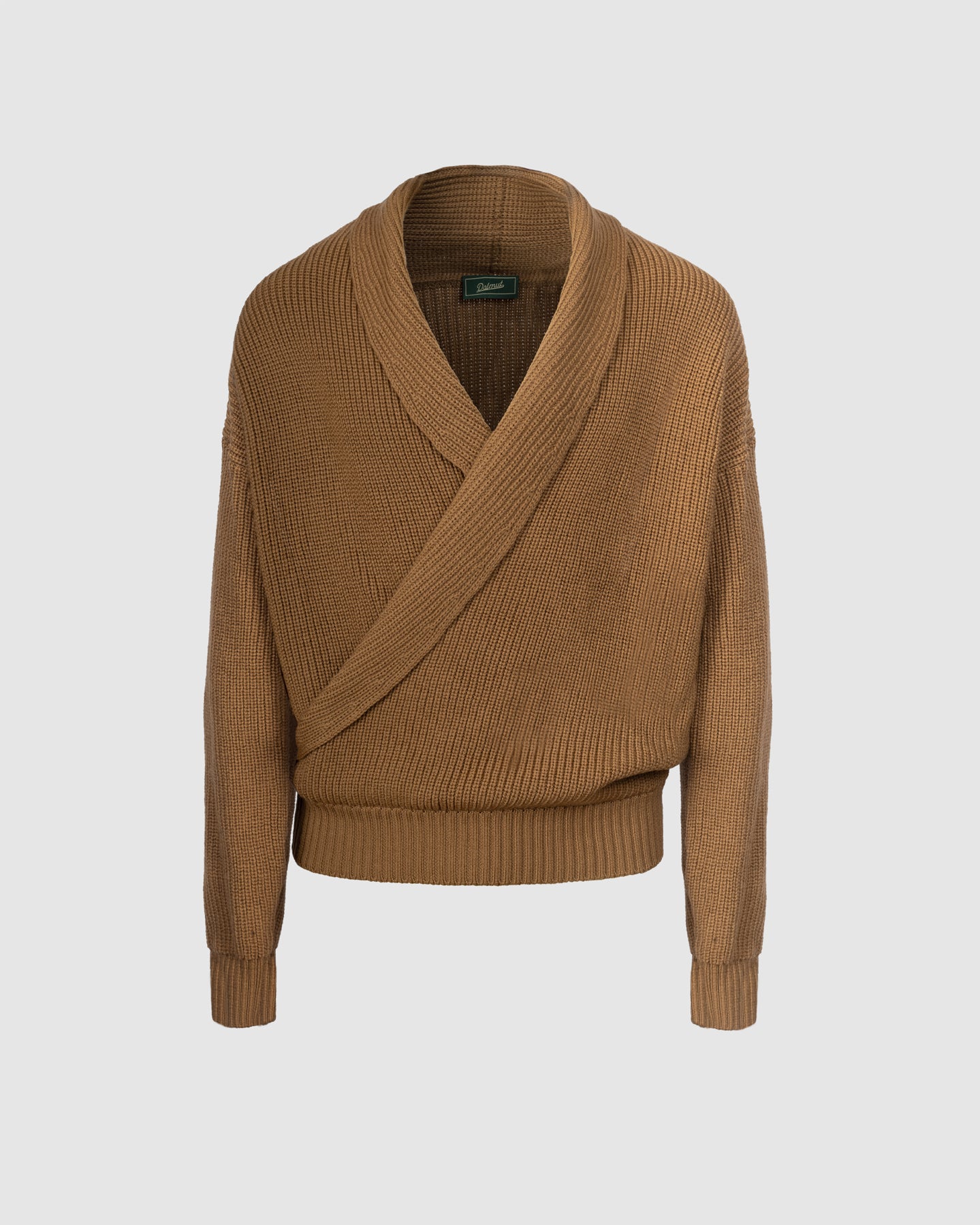 Maglione Kimono Cammello