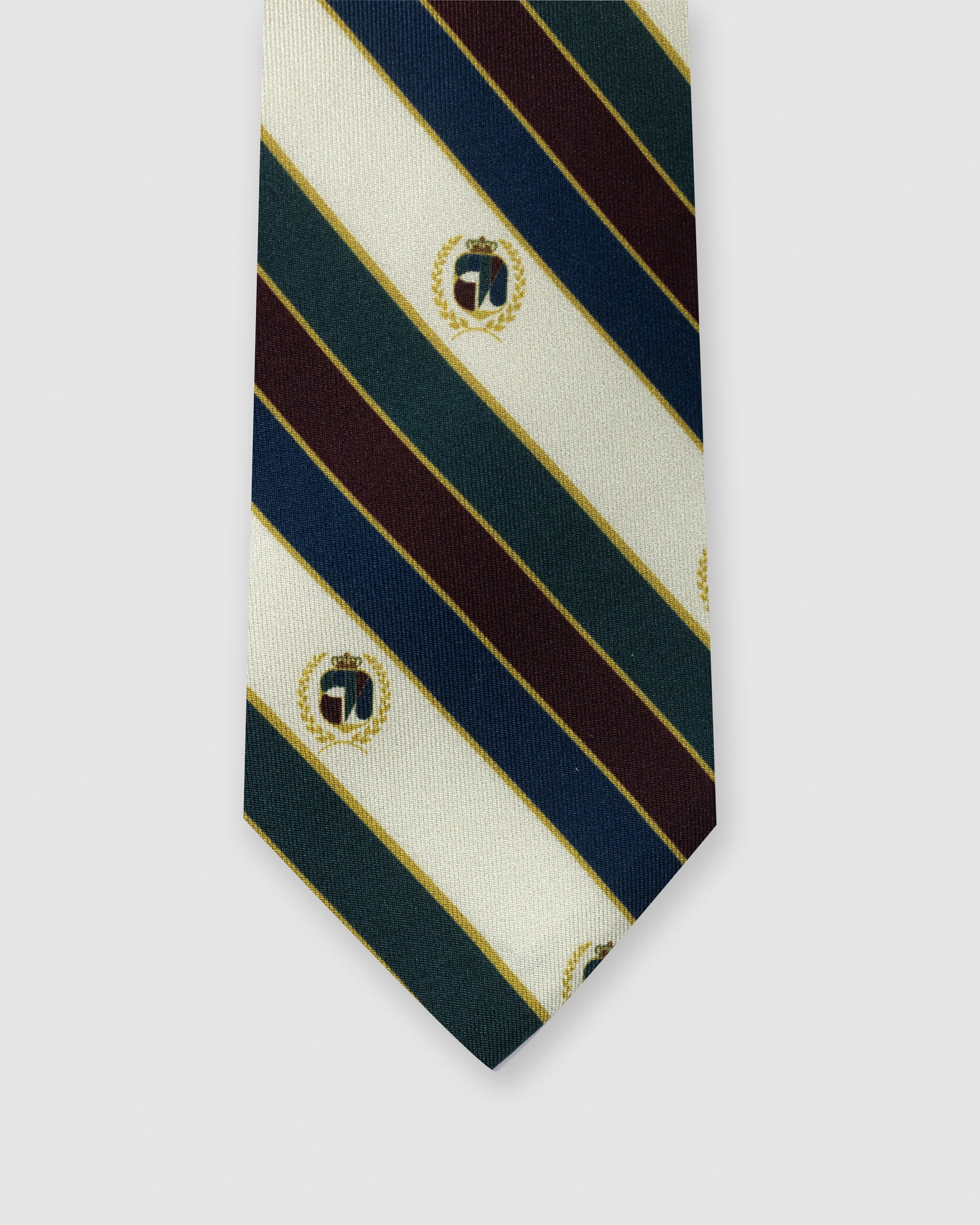 Cravatta in seta Dalmut Monogram Regimental