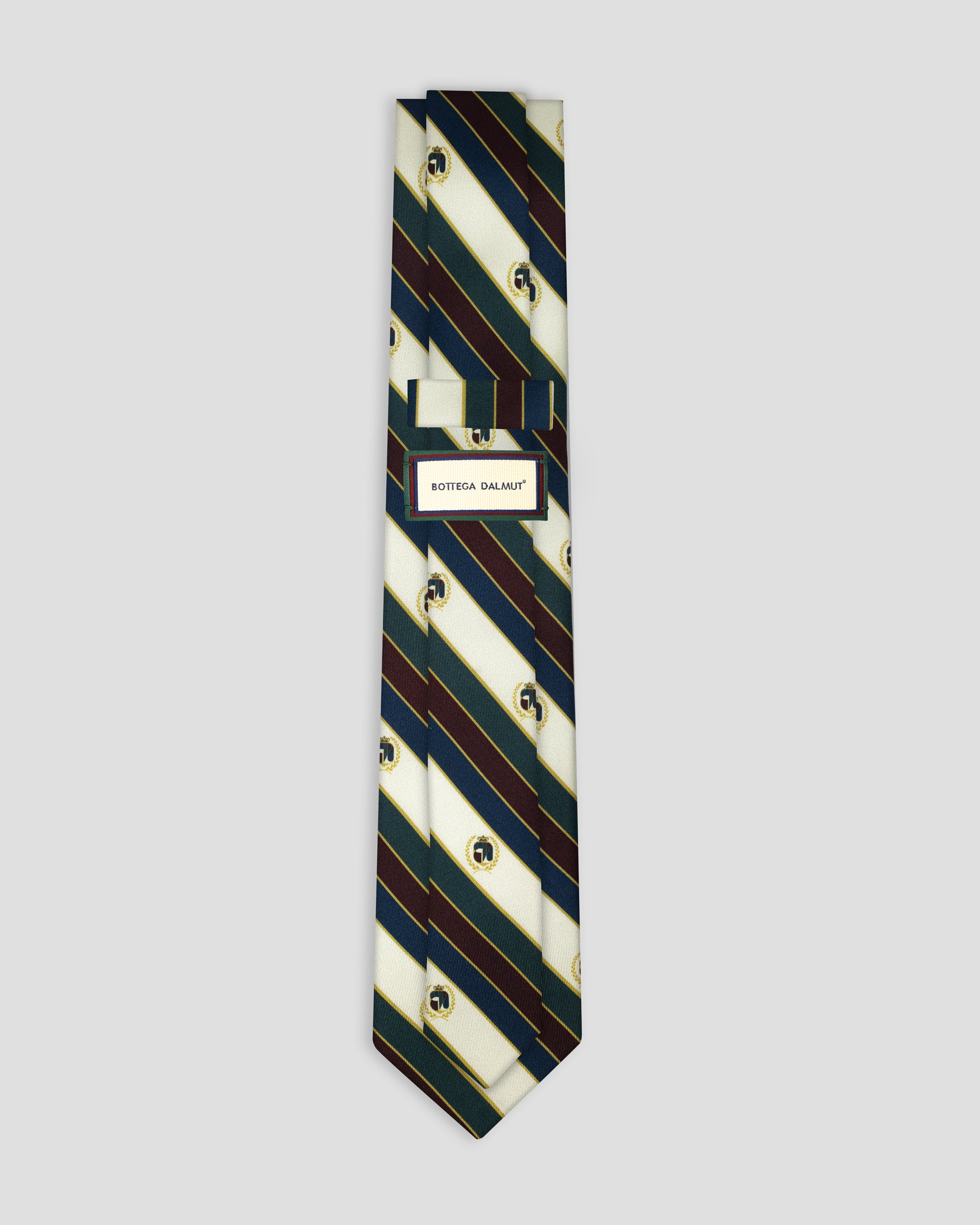 Cravatta in seta Dalmut Monogram Regimental