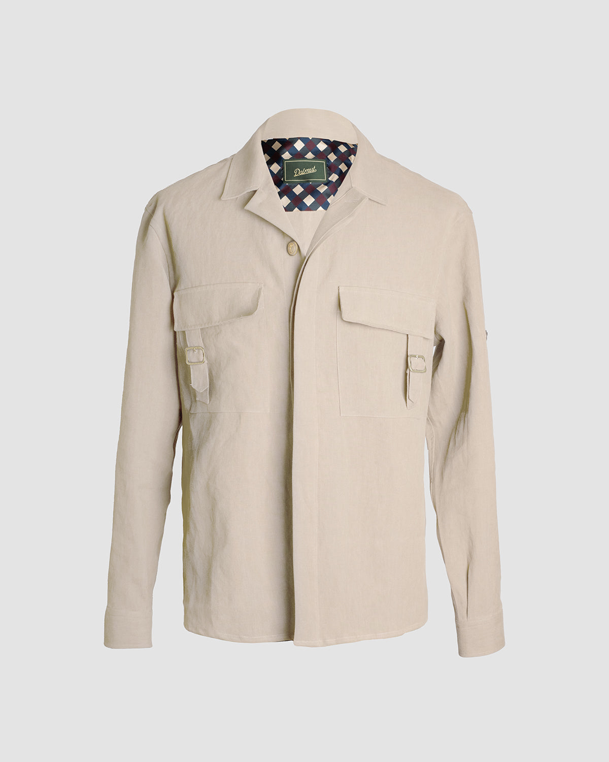 Over-shirt Lino Beige