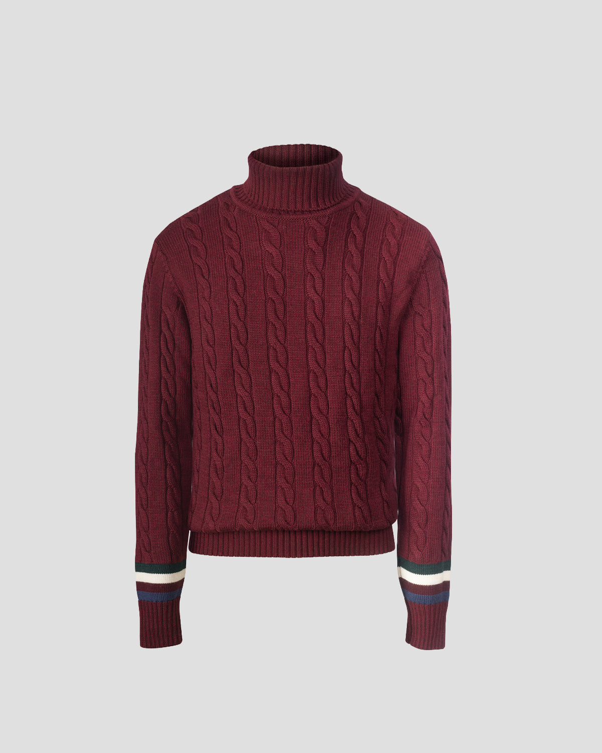 Treccione in Lana Bordeaux