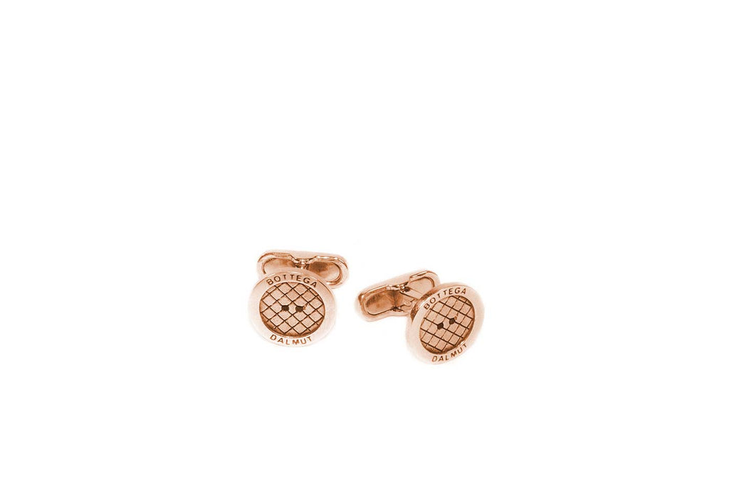 Tumlad Cufflinks Lacquered Silver Rose Gold