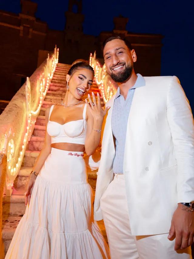 Tre giorni, tre look Bottega Dalmut: l'eleganza di Gianluigi Donnarumma in Puglia