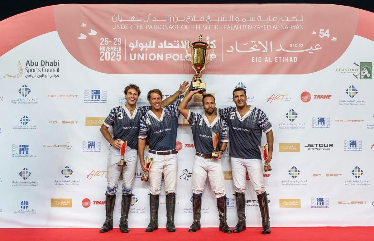 Bottega Dalmut sul podio della Union Polo Cup 2025 negli Emirati Arabi Uniti