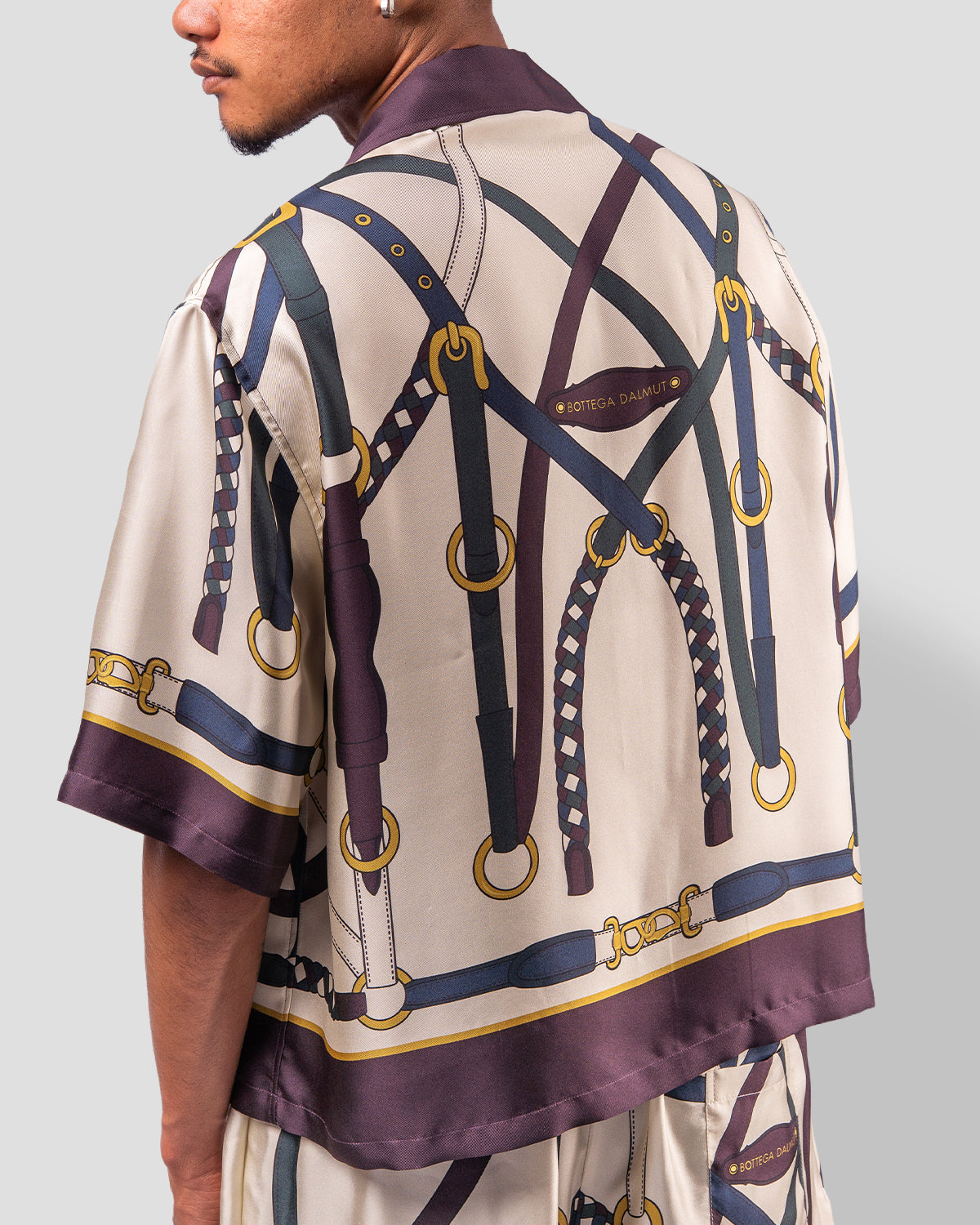 Camicia Bowling Equestrian Cream House