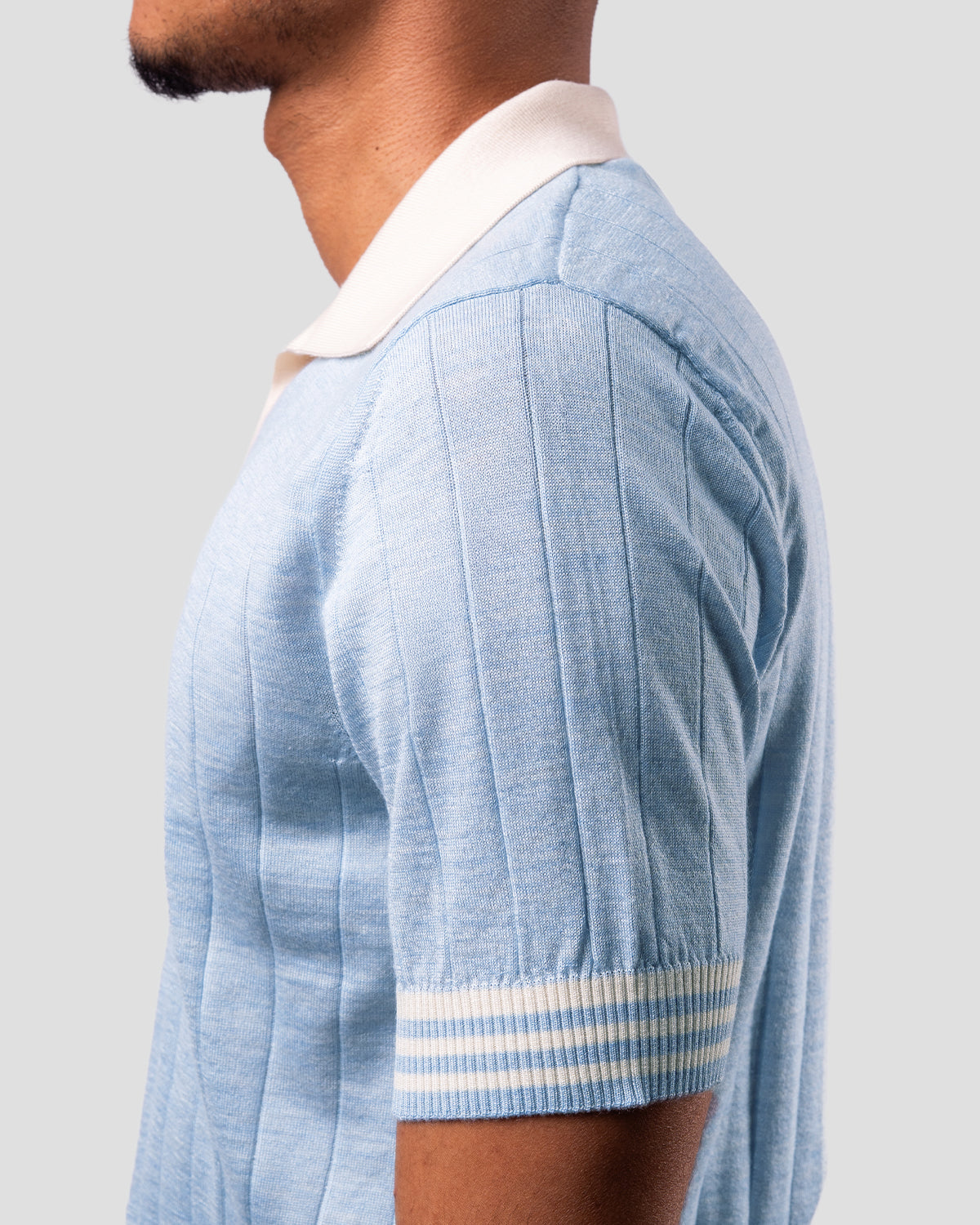 Polo Golf Azzurro e Bianco