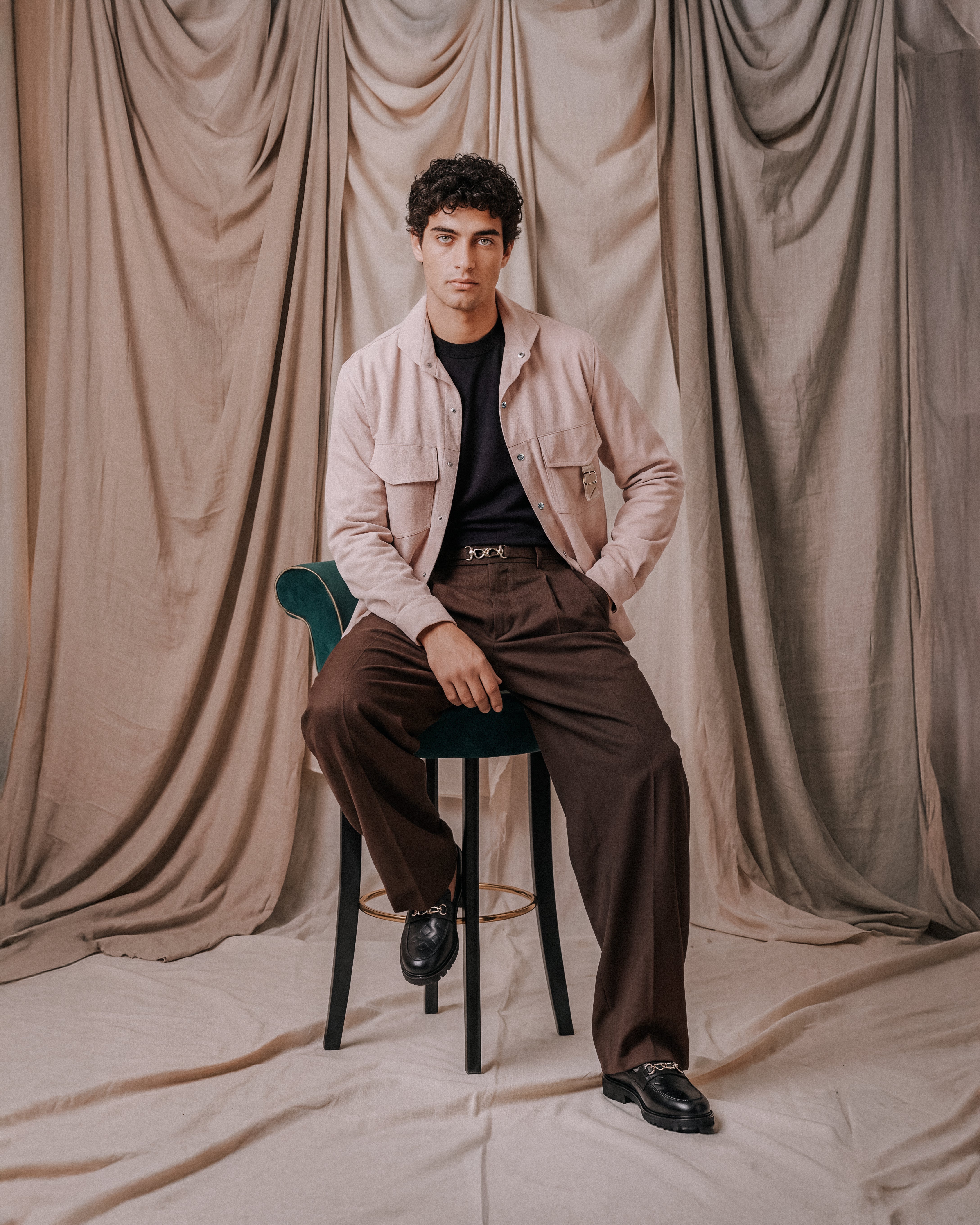 Pantaloni Belted O Moro