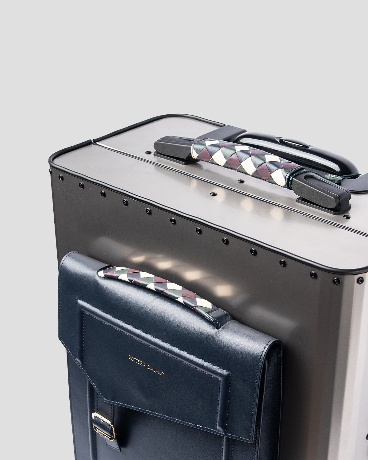 Tank Titanium Cabin Trolley Blue