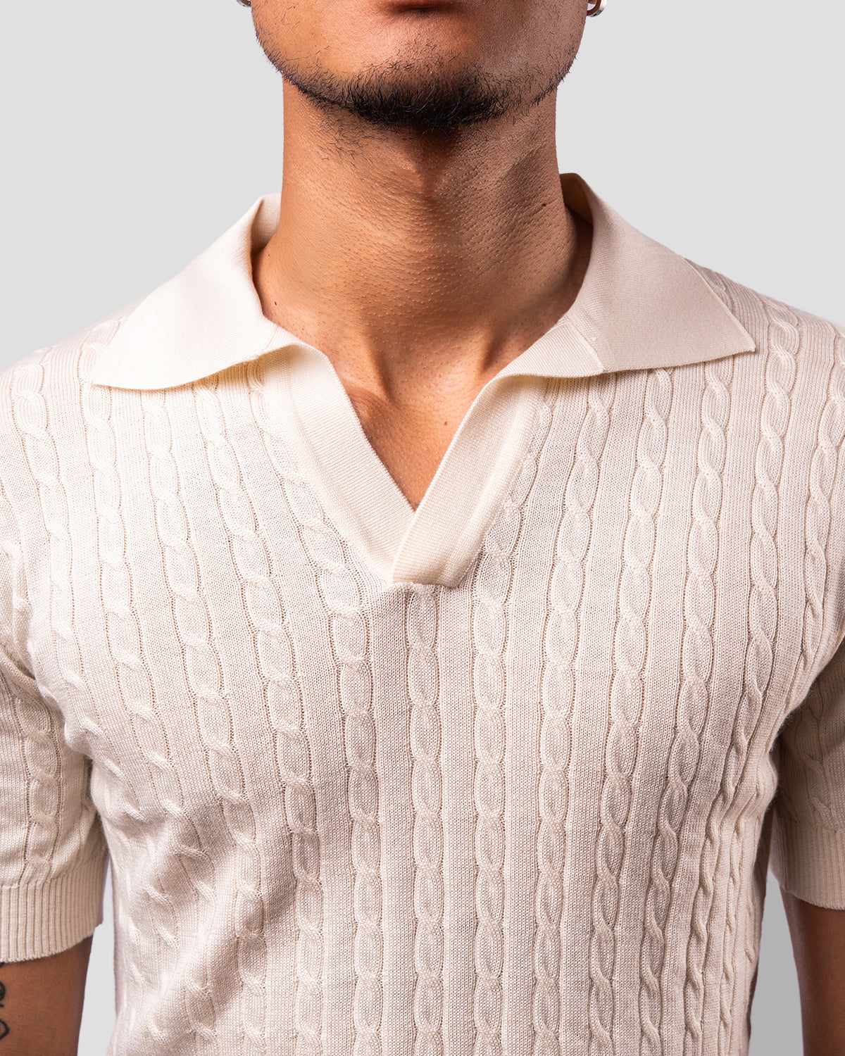Polo Golf Trecce Panna