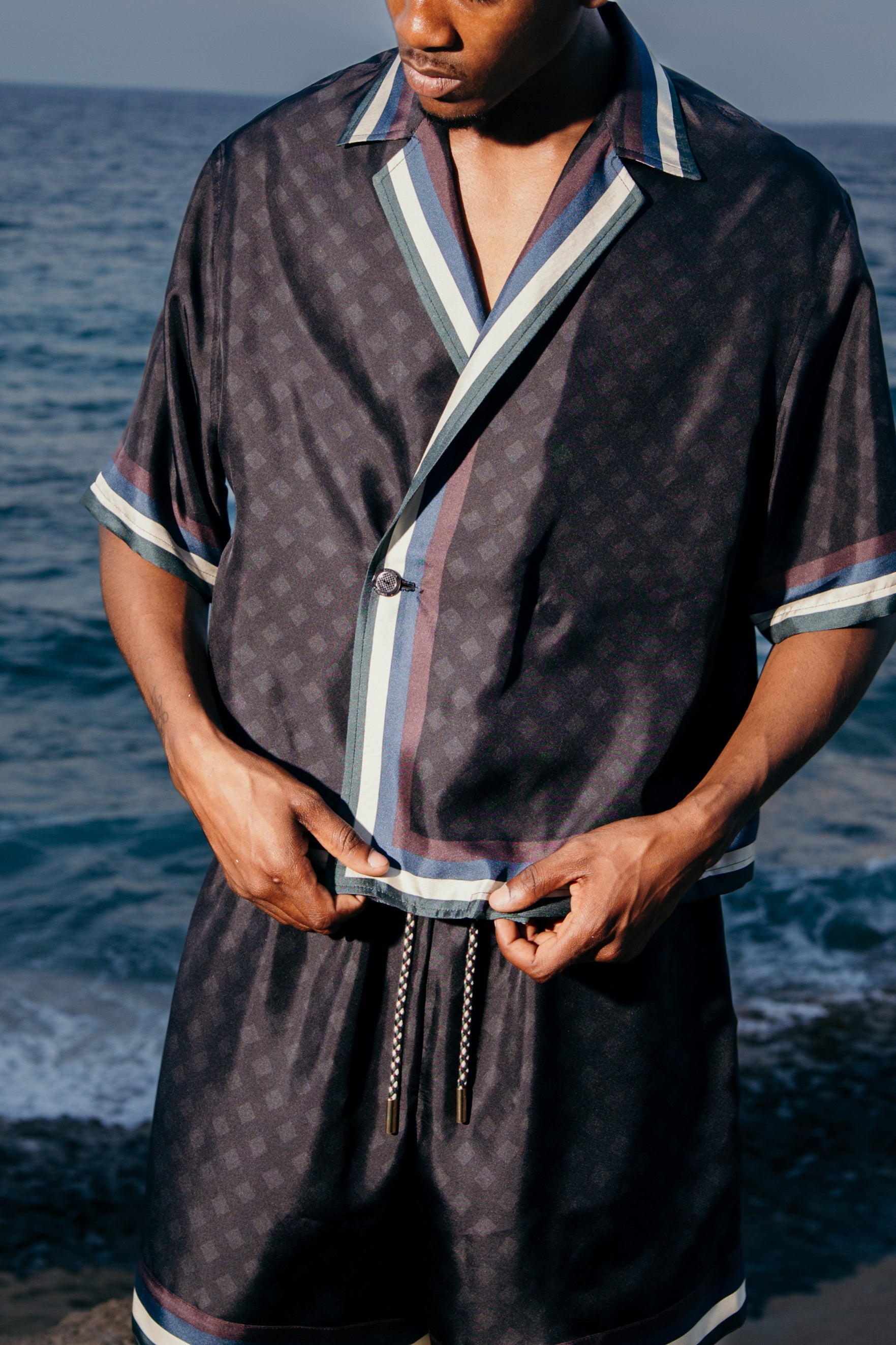 Camicia Torino Bowling Striped Black House