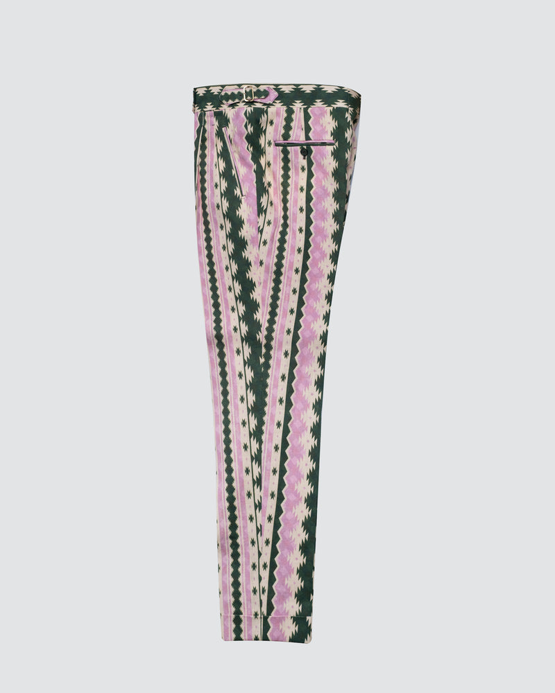 Pantalone Oia Azteco Green-Pink