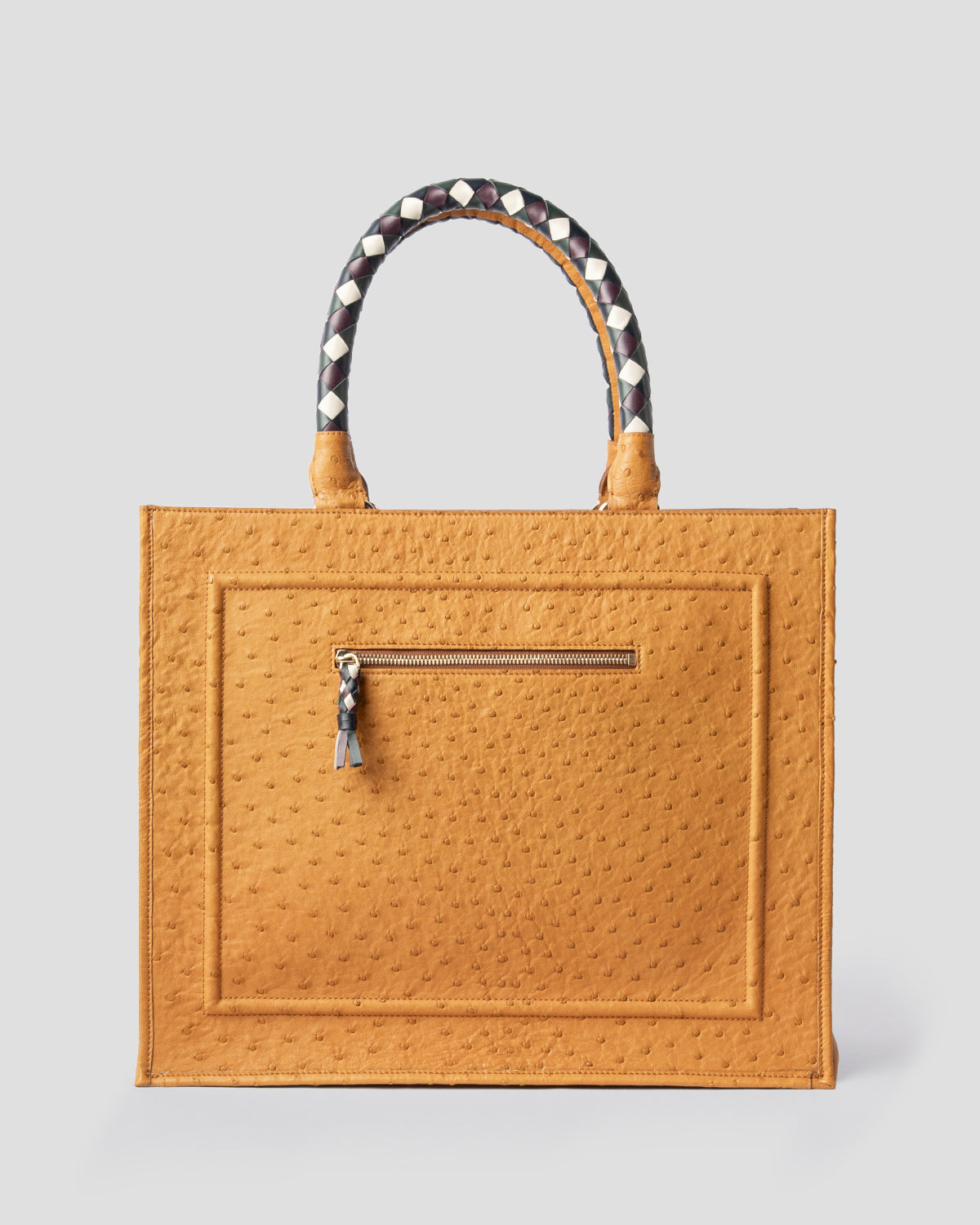 Prima Bag Struzzo Ocra