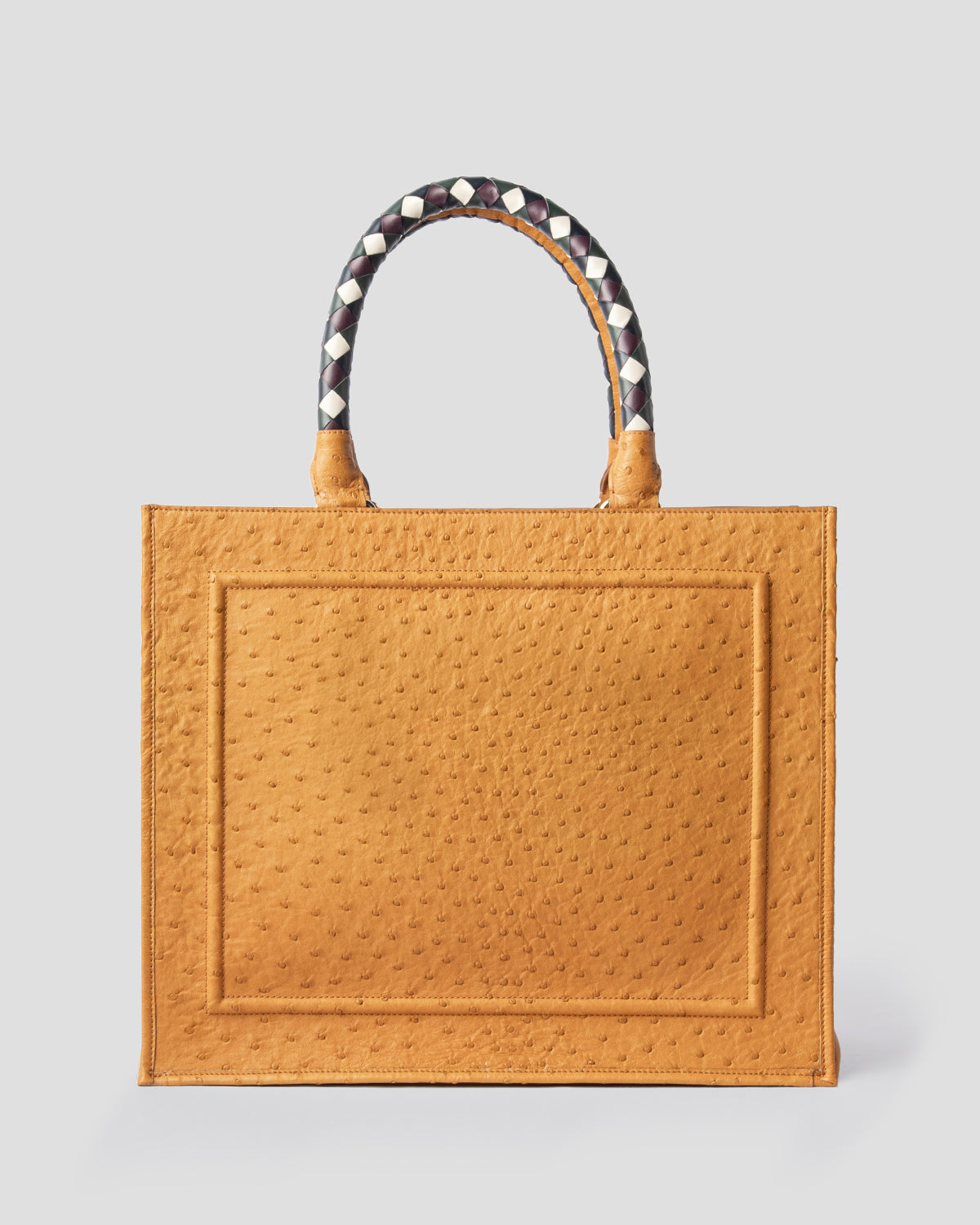 Prima Bag Struzzo Ocra