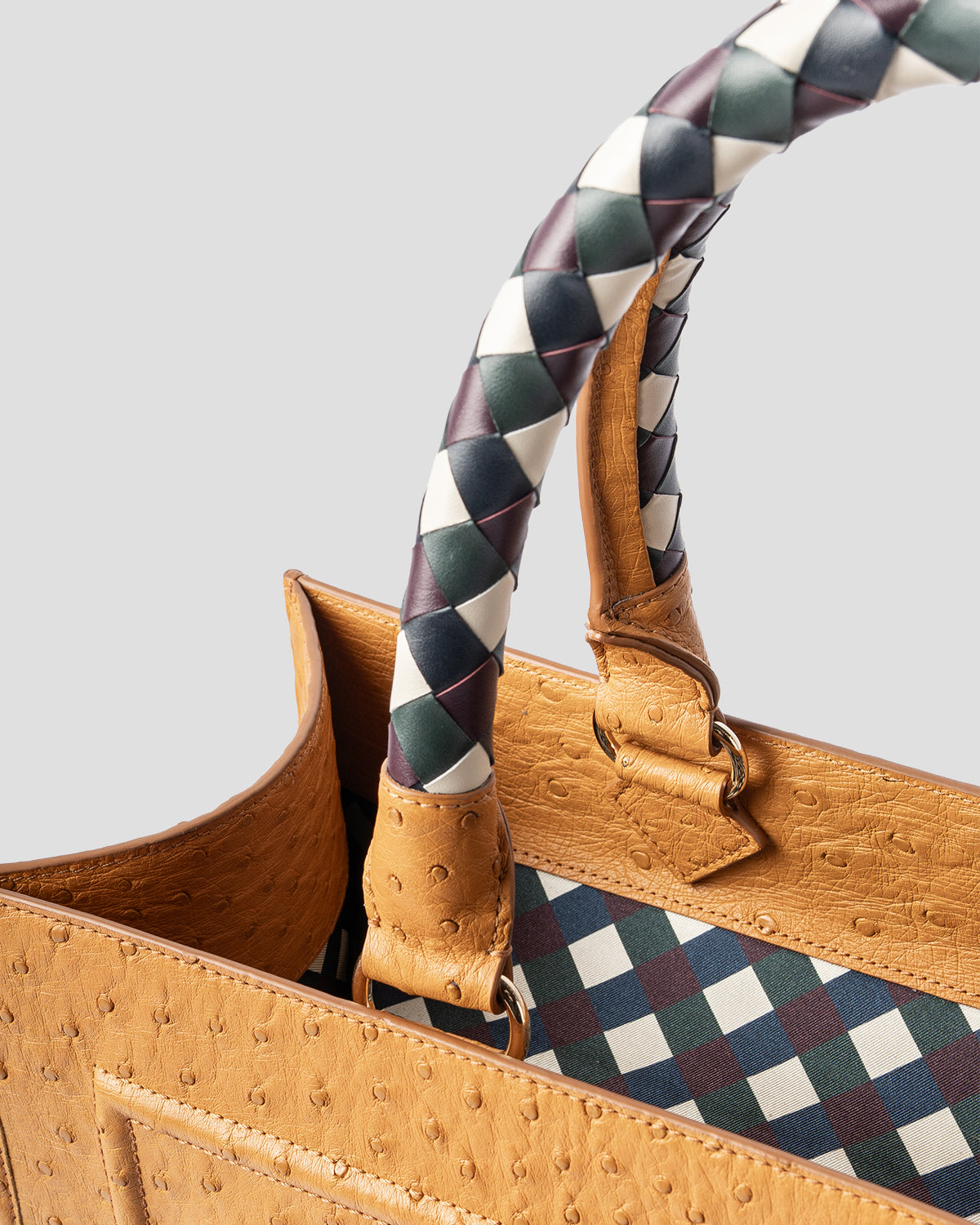 Prima Bag Struzzo Ocra