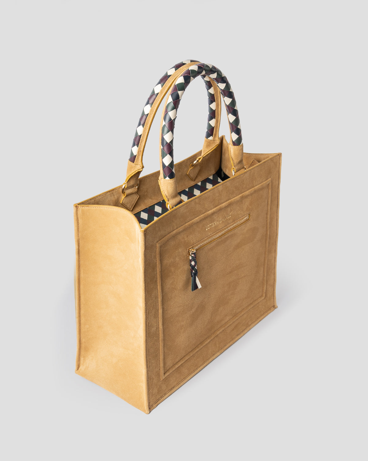 Prima Bag Suede Cammello