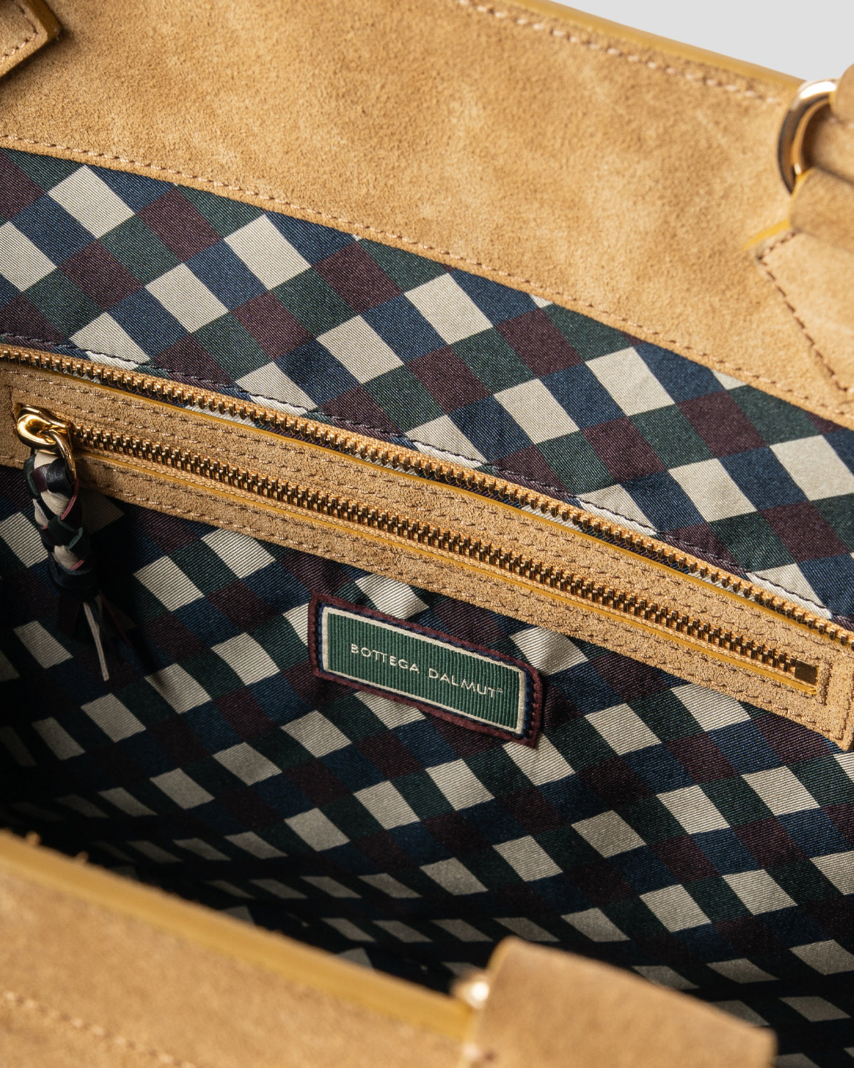 Prima Bag Suede Cammello