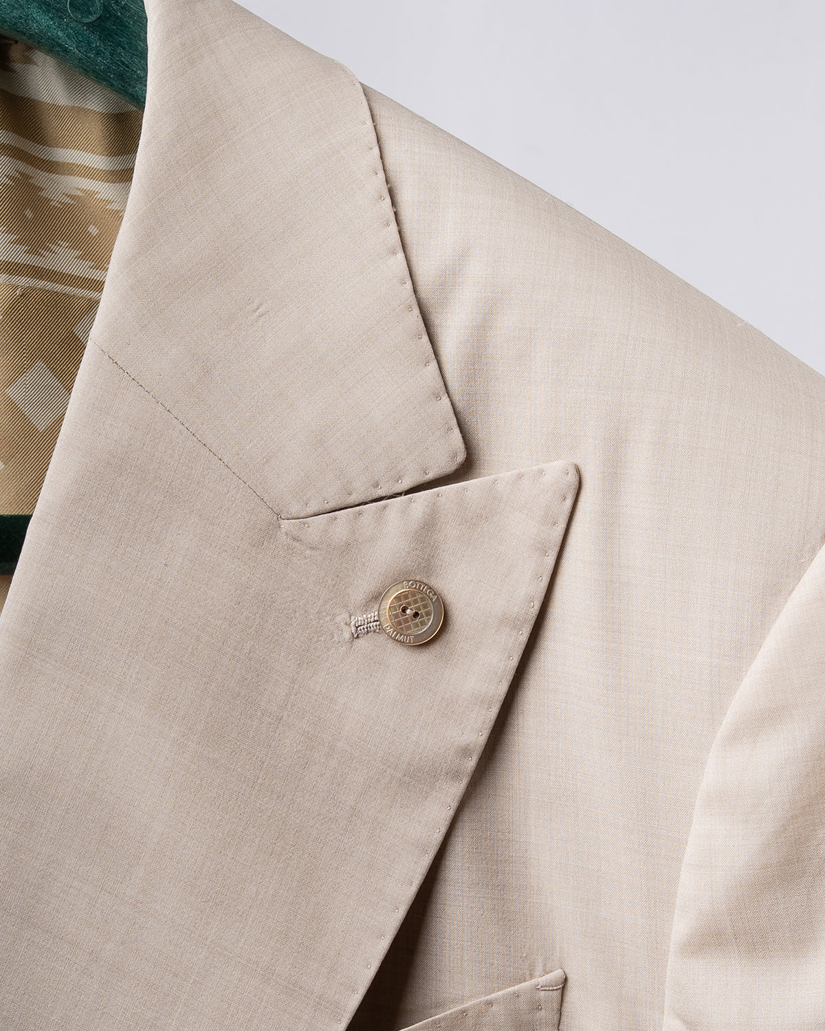 Blazer Crop Doppiopetto Super 150's Loro Piana