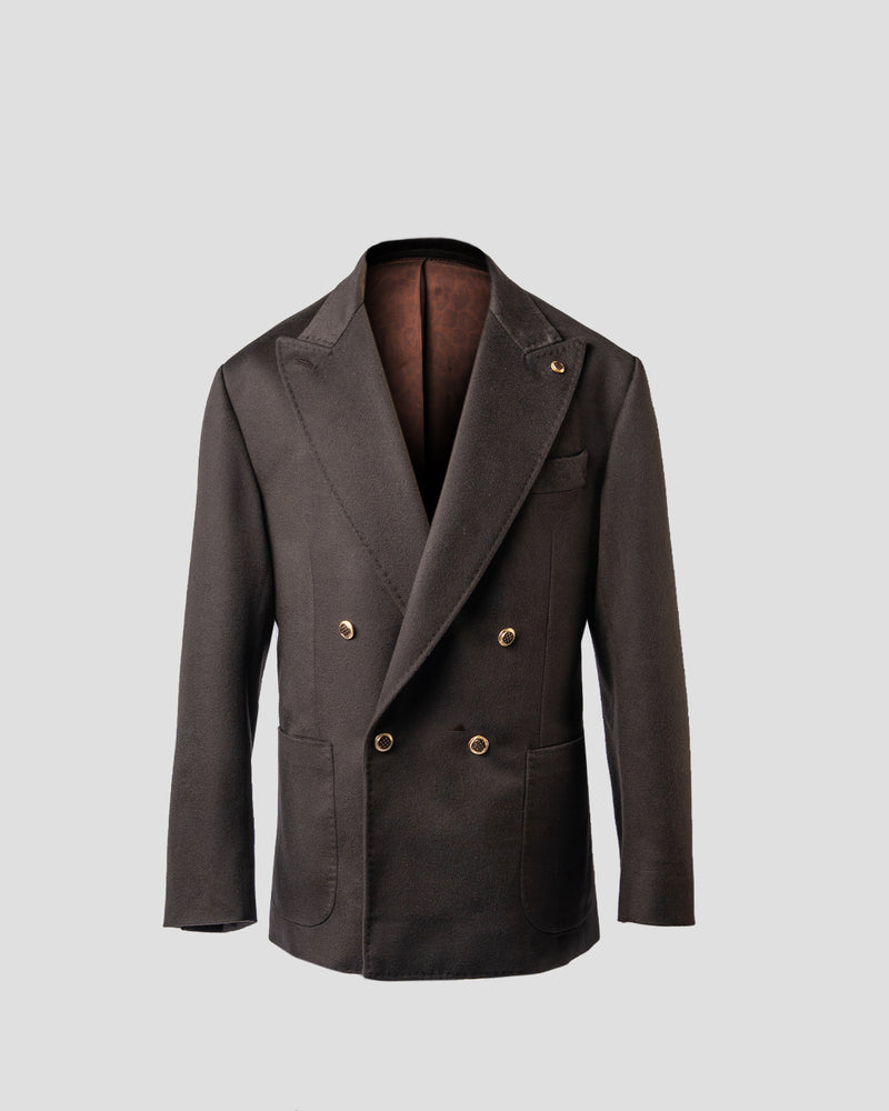 Blazer Doppiopetto Cashmere Moro