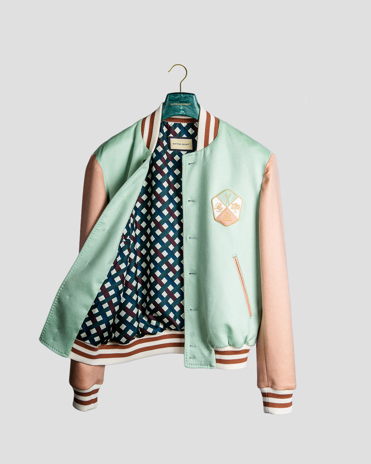 Varsity College Cashmere verde