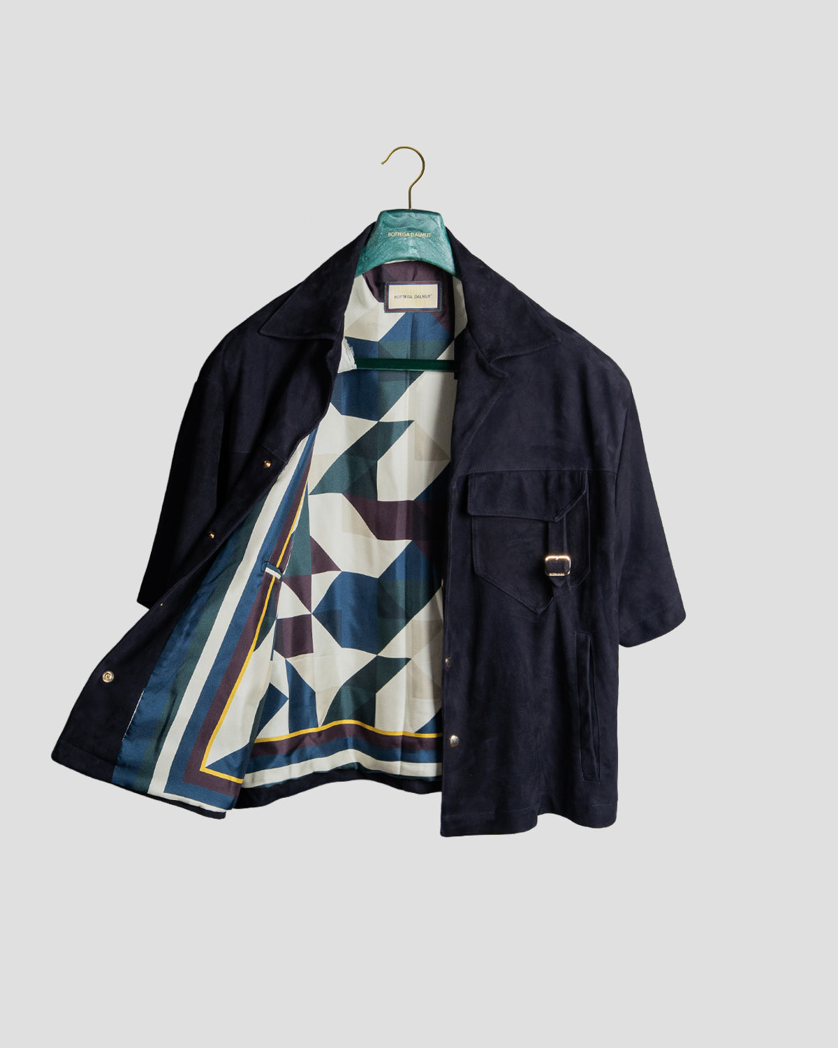 Camicia Board Camoscio Oltremare