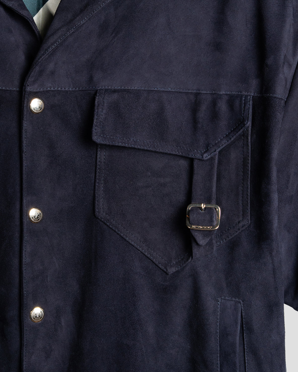 Camicia Board Camoscio Oltremare