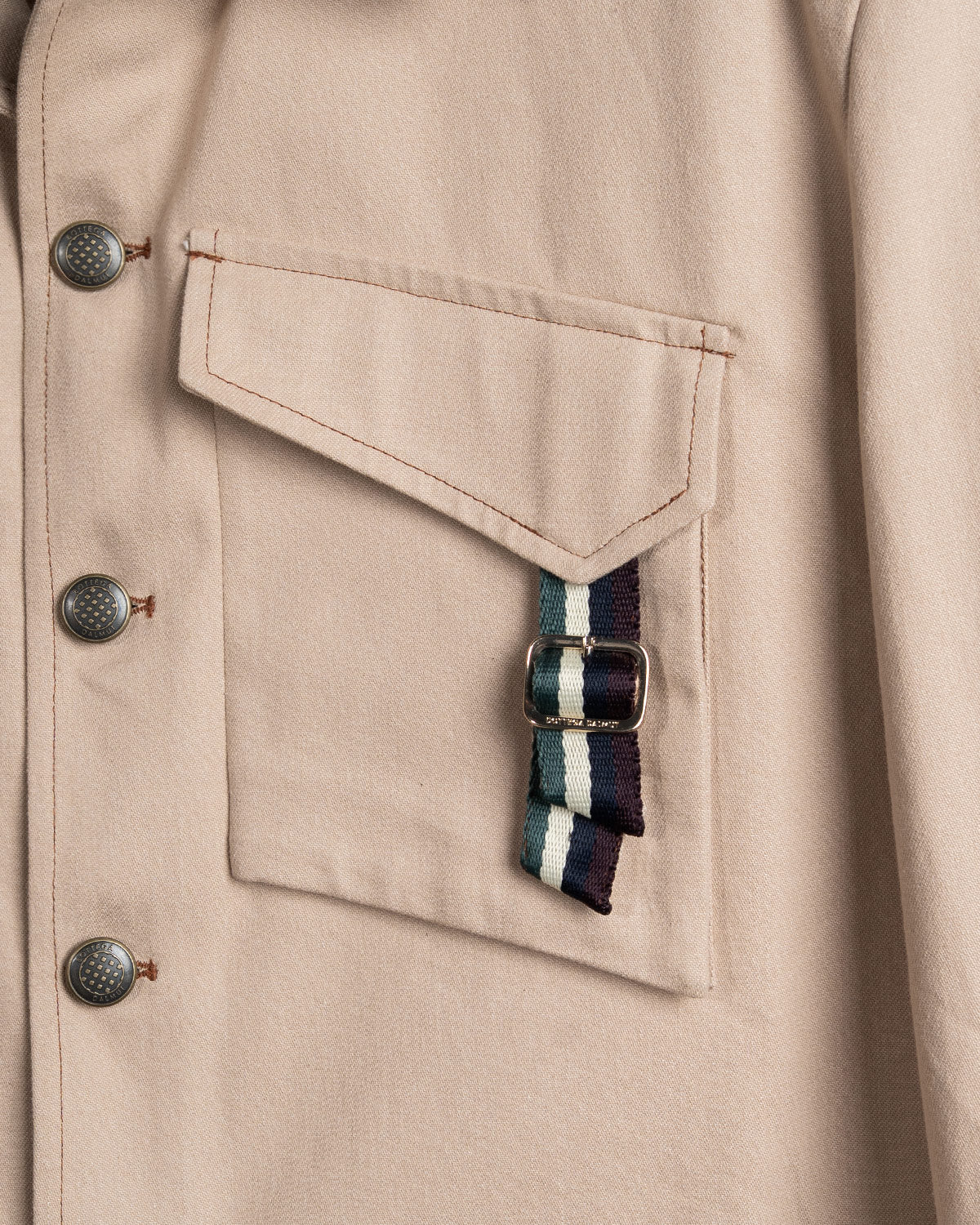 Giubbotto Board Denim Beige, Bottega Dalmut, foto 2