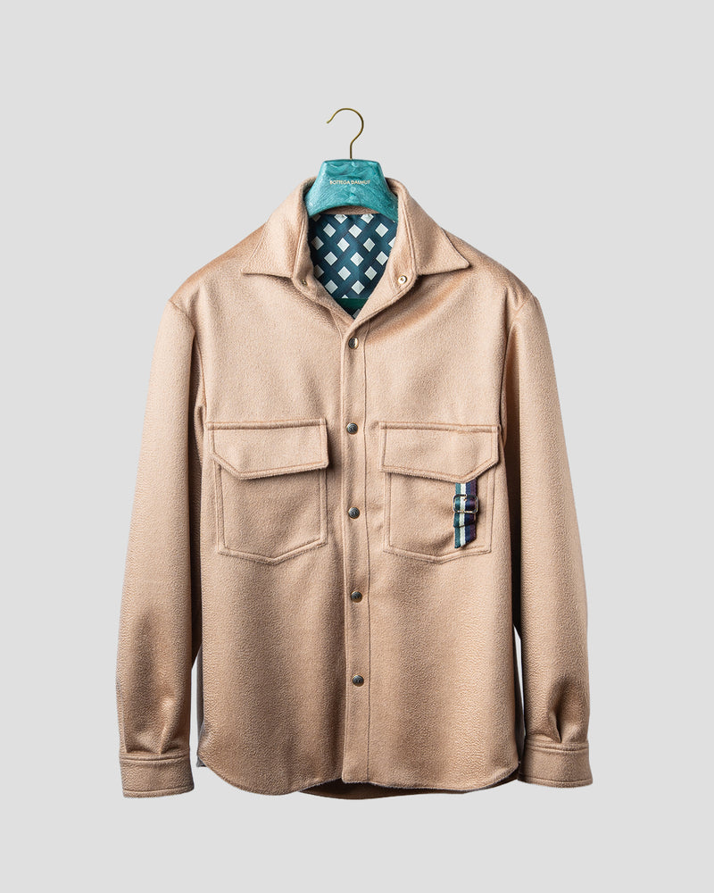 Overshirt Safari Cashmere Cammello