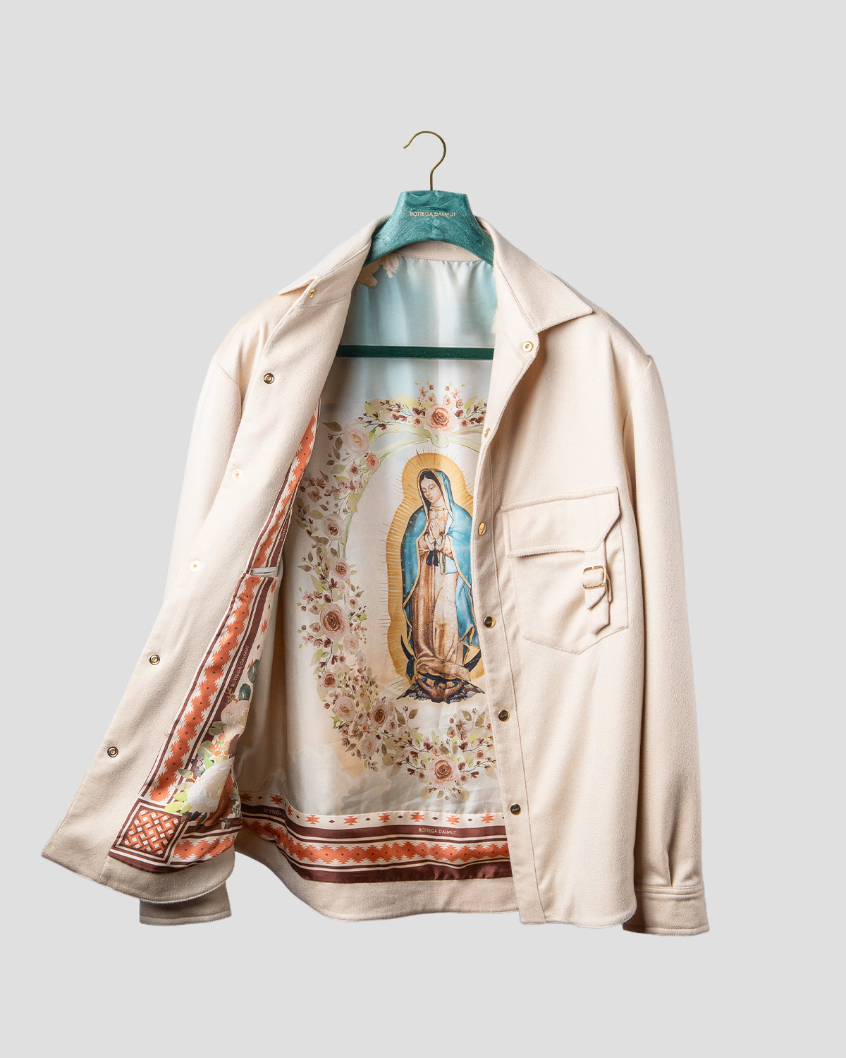 Overshirt Safari Cashmere Burro