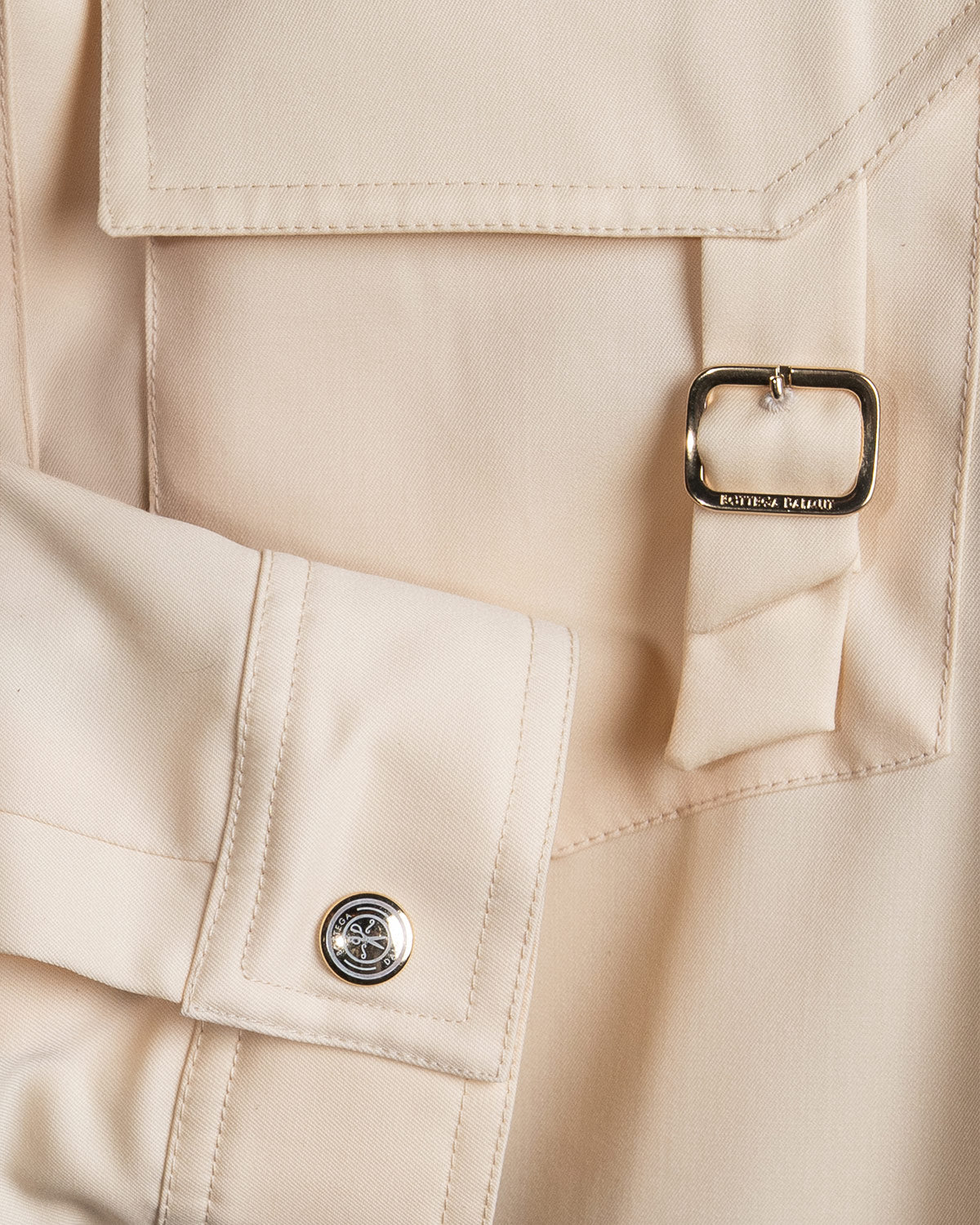 Overshirt Safari Gabardina Burro