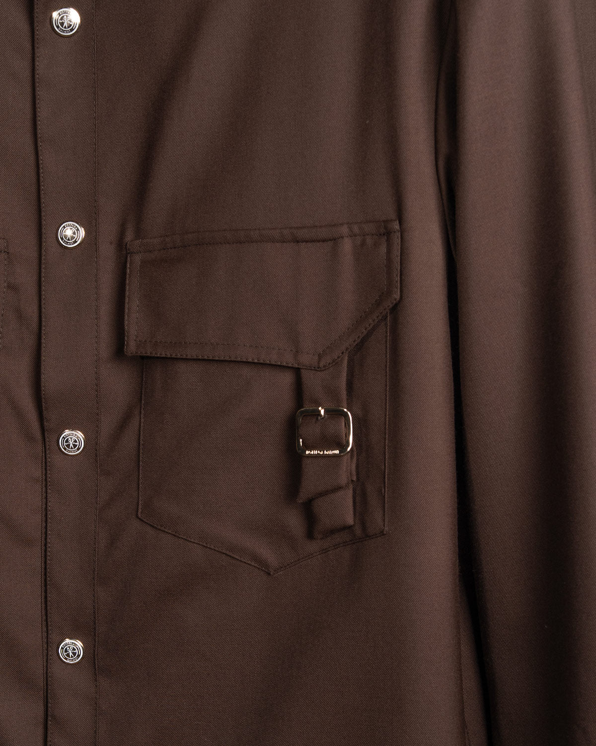 Overshirt Safari gabardina Moro