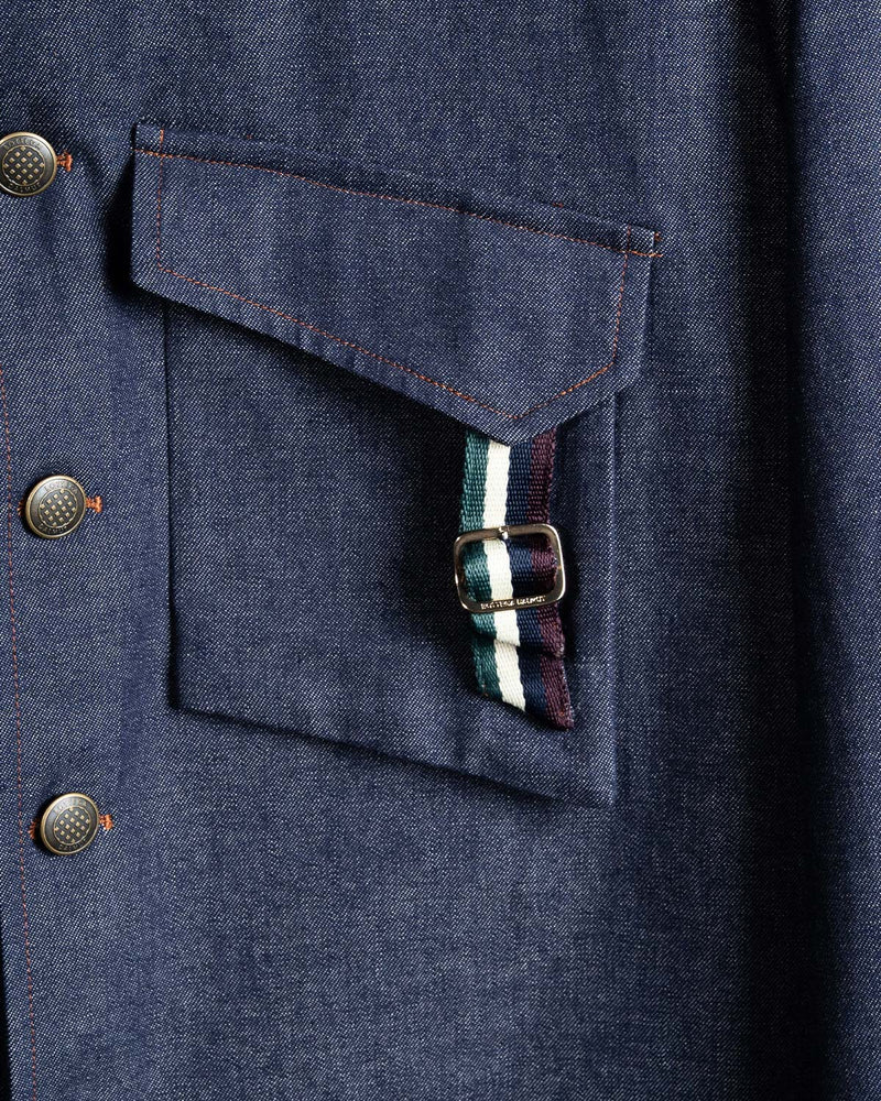 Giubbotto Board Denim Blu