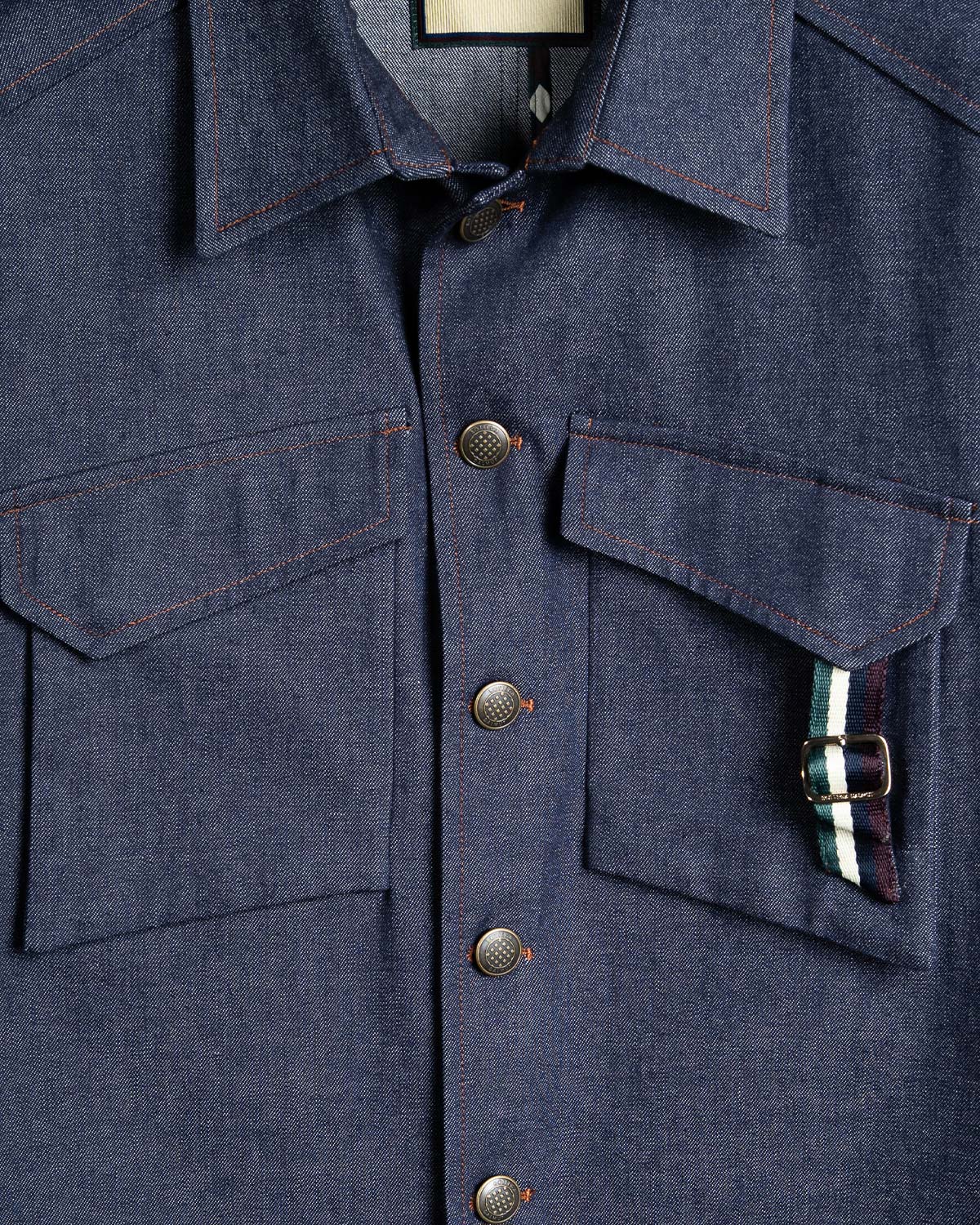 Giubbotto Board Denim Blu