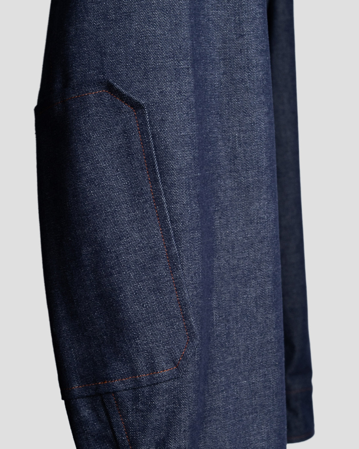 Giubbotto Board Denim Blu, Bottega Dalmut, foto 6