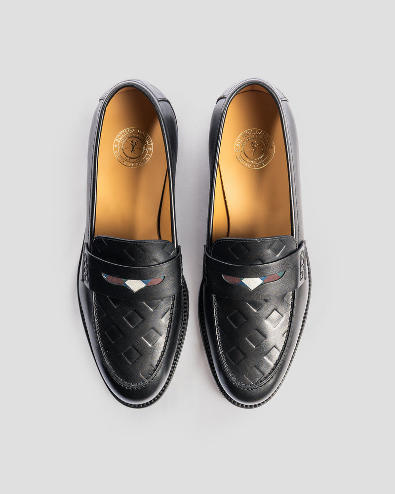 Mocassino Lane Flat Nero